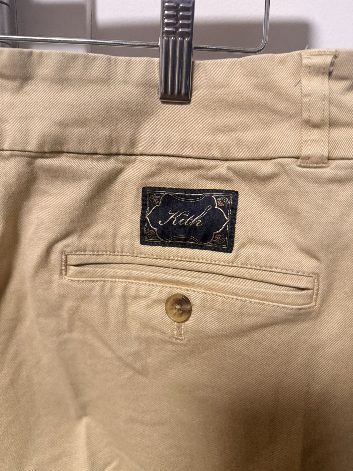 Kith Kith Cotton Twill Almont Pant 33 beige Size US 33 - 3 Thumbnail