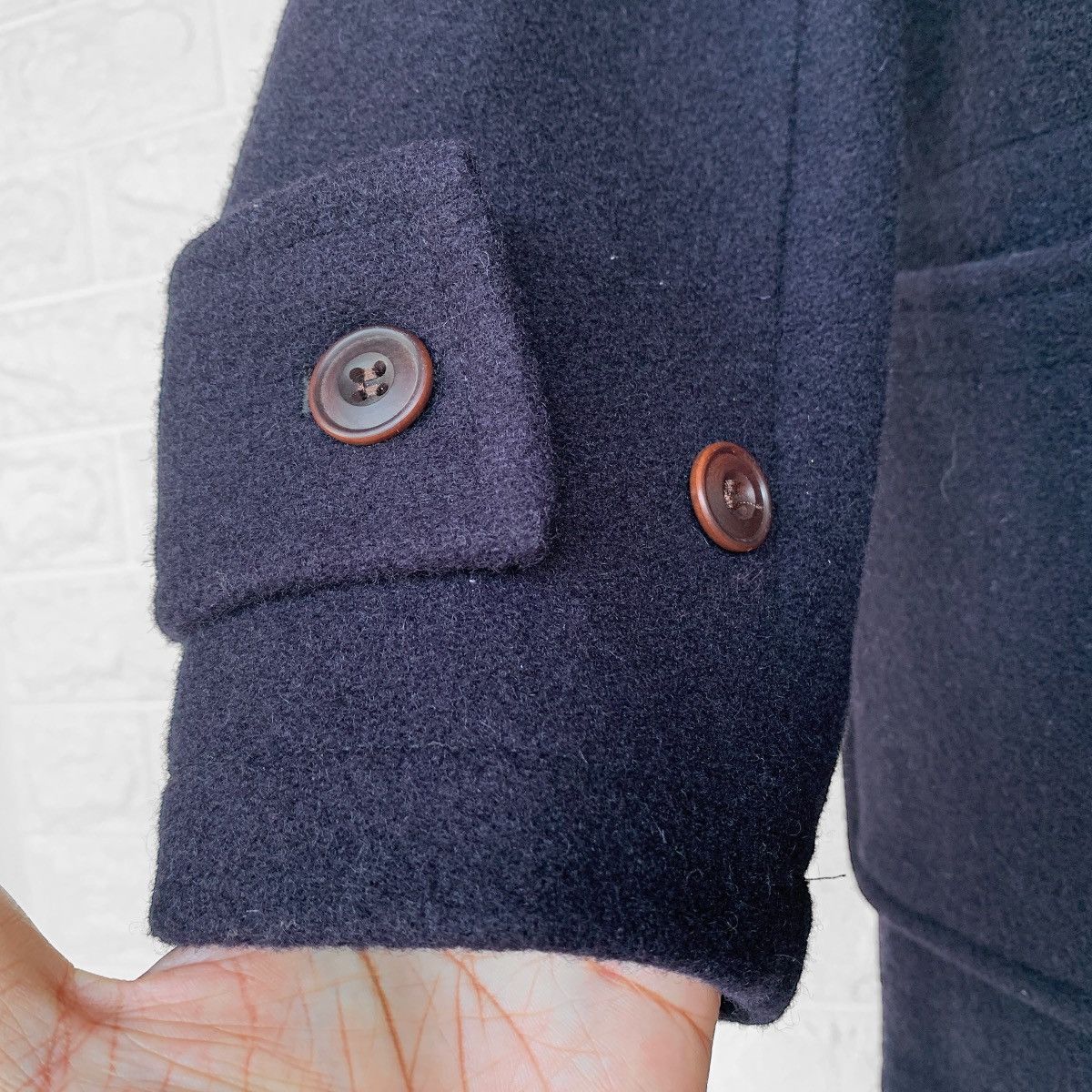 Comme des Garcons CDGH X GLOVERALL DUFFLE COAT WOOL JACKET HOODIE Size US S / EU 44-46 / 1 - 17 Thumbnail