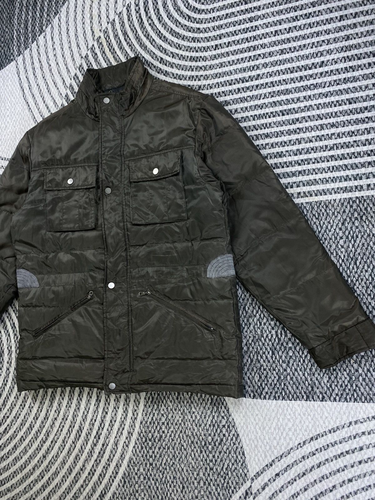 Kansai Yamamoto Vintage Kansai Jeans Brown Down Jacket Size US L / EU 52-54 / 3 - 4 Thumbnail