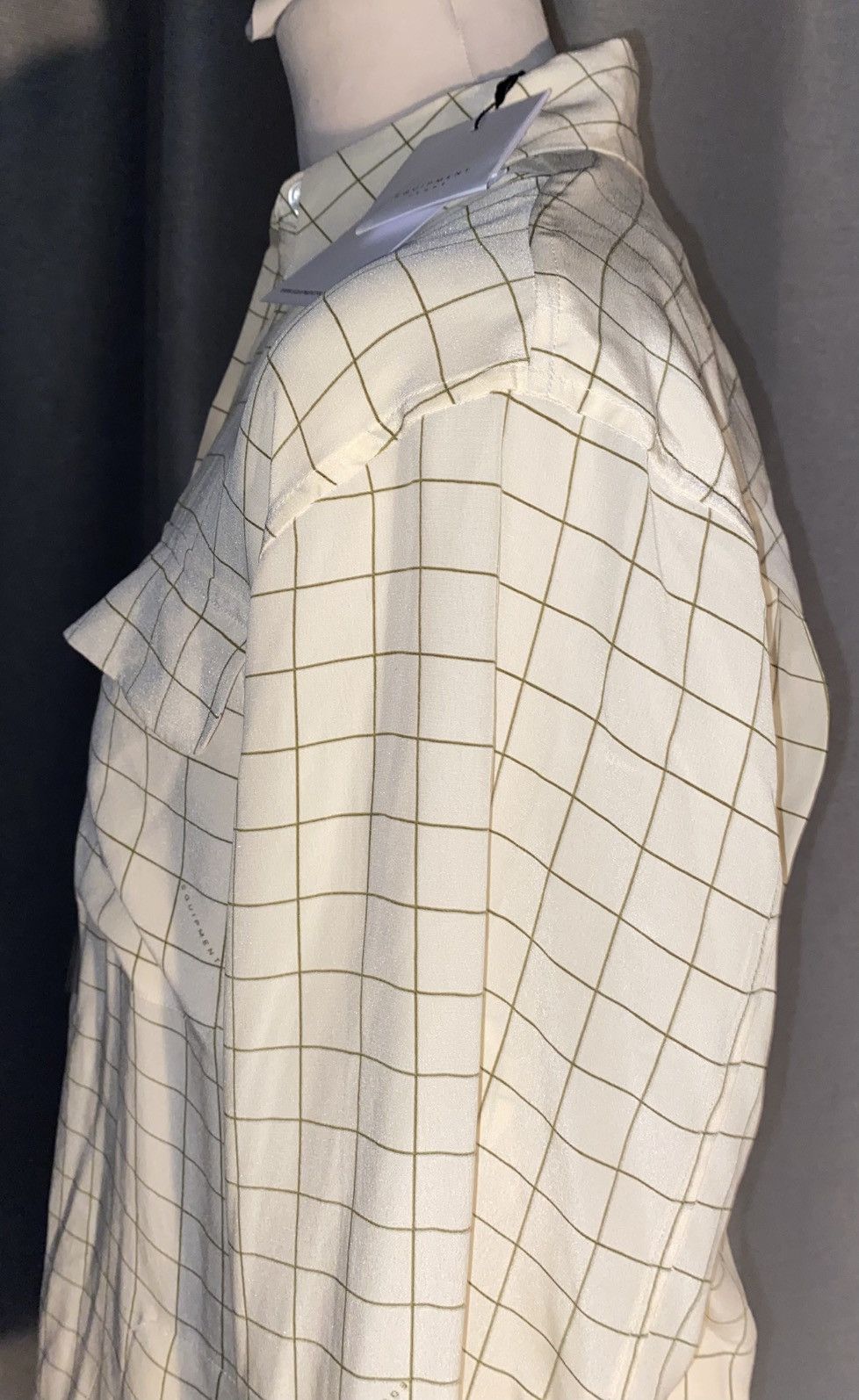 Equipment Equipment Femme - Ellene Dress - BNWT - Small - Cream Size S / US 4 / IT 40 - 14 Thumbnail