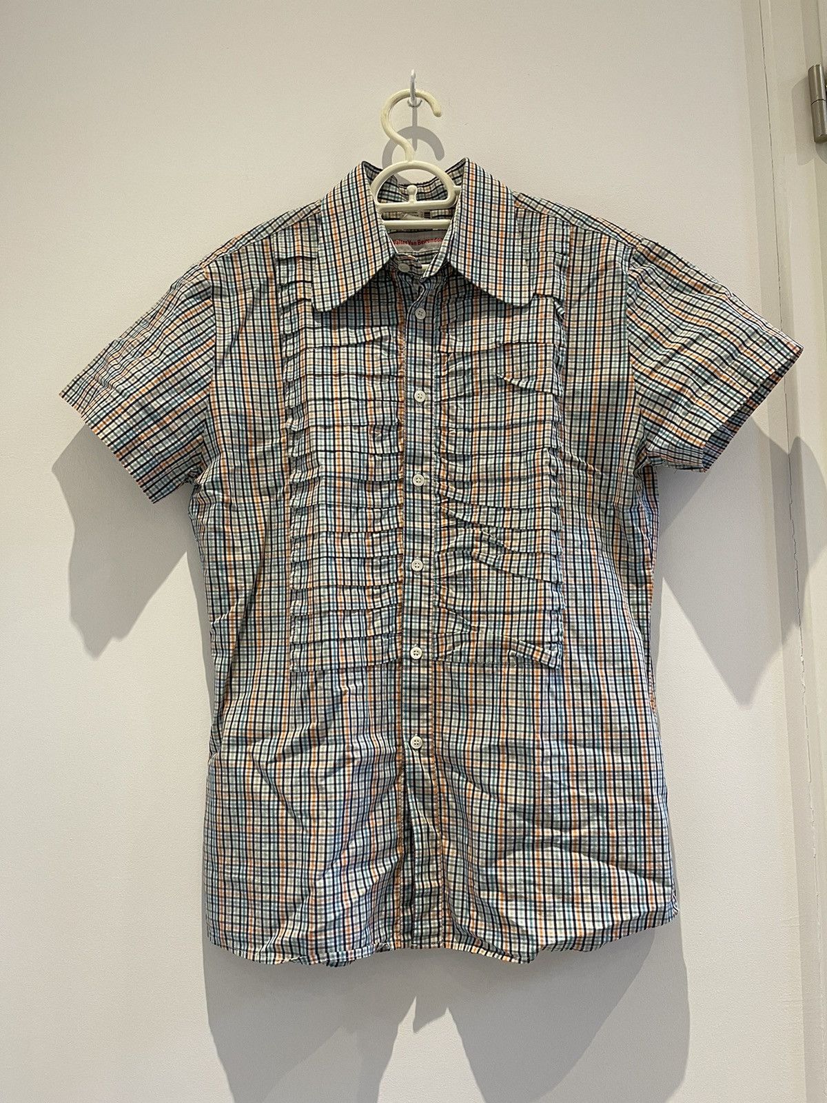 Walter Van Beirendonck Walter Van Beirendonck SS11 Stripes Shirt With Ruffles Size US M / EU 48-50 / 2 - 5 Thumbnail
