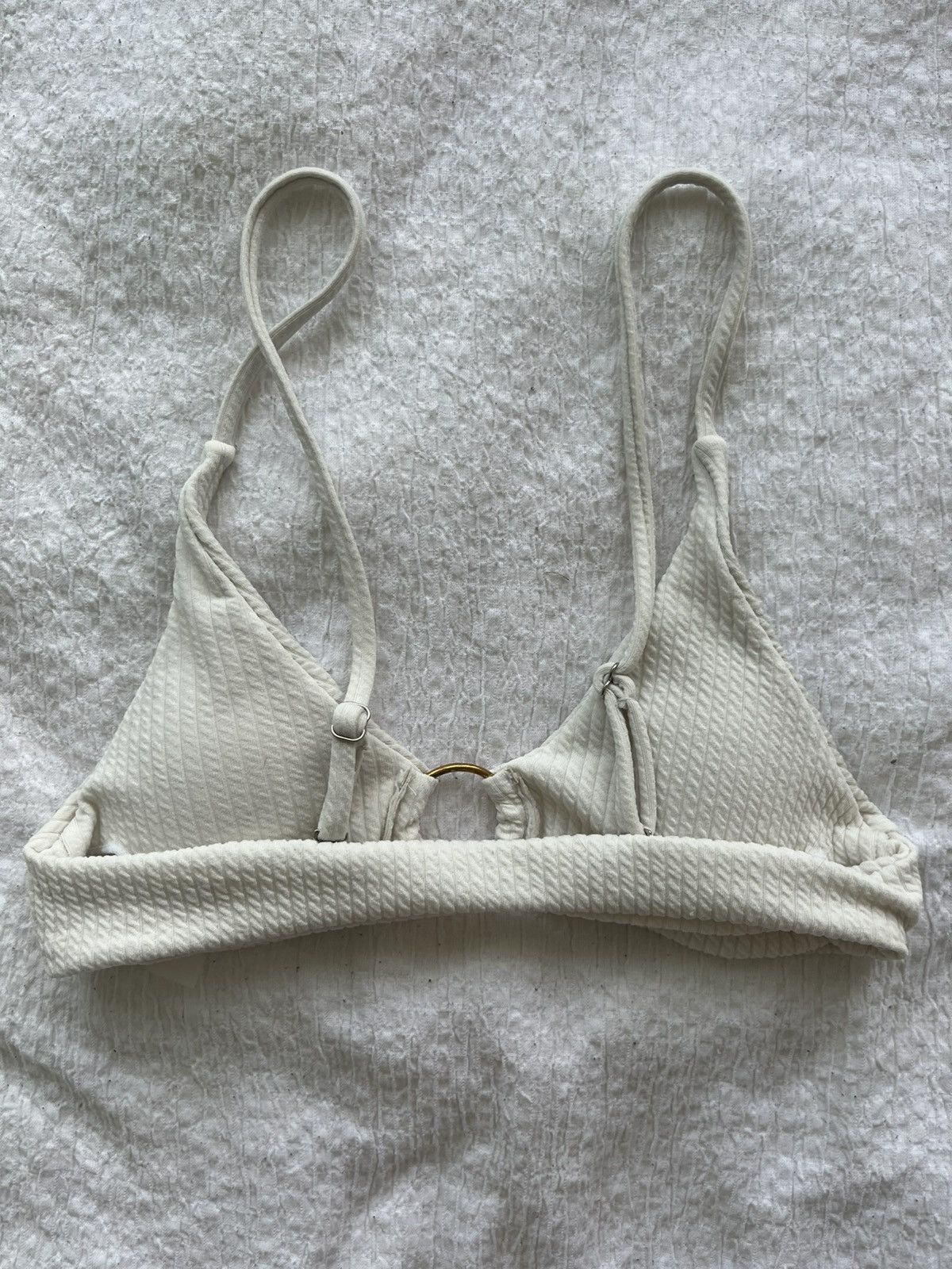 Shein WHITE BIKINI TOP Size S / US 4 / IT 40 - 2 Thumbnail