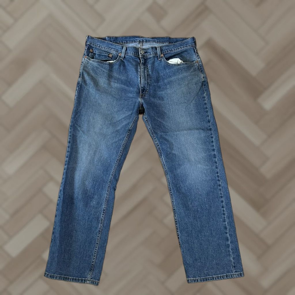 Levi's Levi's 559 Jeans Straight Regular 38x30 Men Blue Denim Cotton 559 Relaxed Straight Fit Jeans Mens Size US 38 / EU 54 - 1 Thumbnail