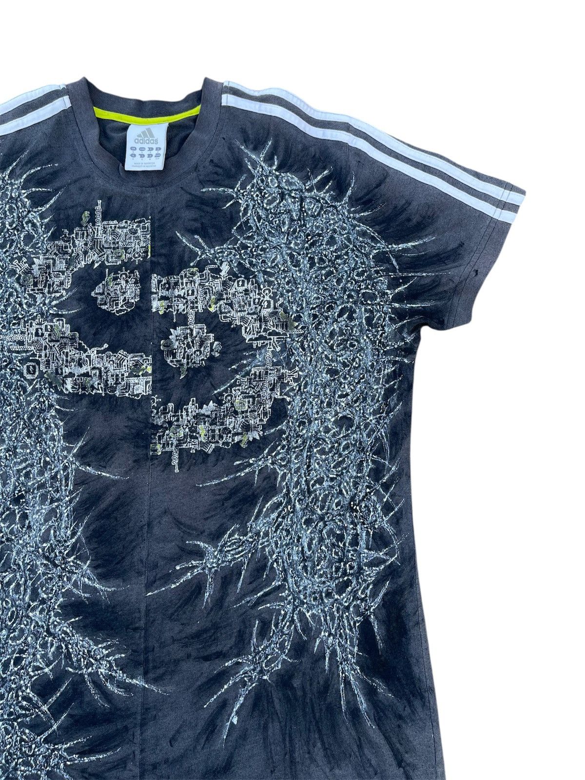 Adidas Vintage tribal adidas custom cyber tee affliction ed hardy Size US M / EU 48-50 / 2 - 3 Thumbnail