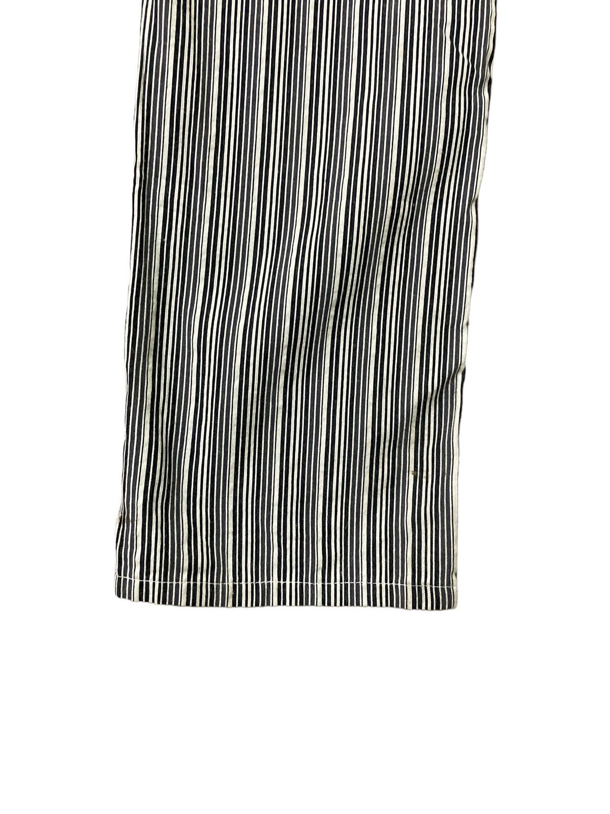 Hysteric Glamour × Vintage AGNES B STRIPED RICK OWENS BALENCIAGA STYLE PANT Size US 29 - 17 Thumbnail