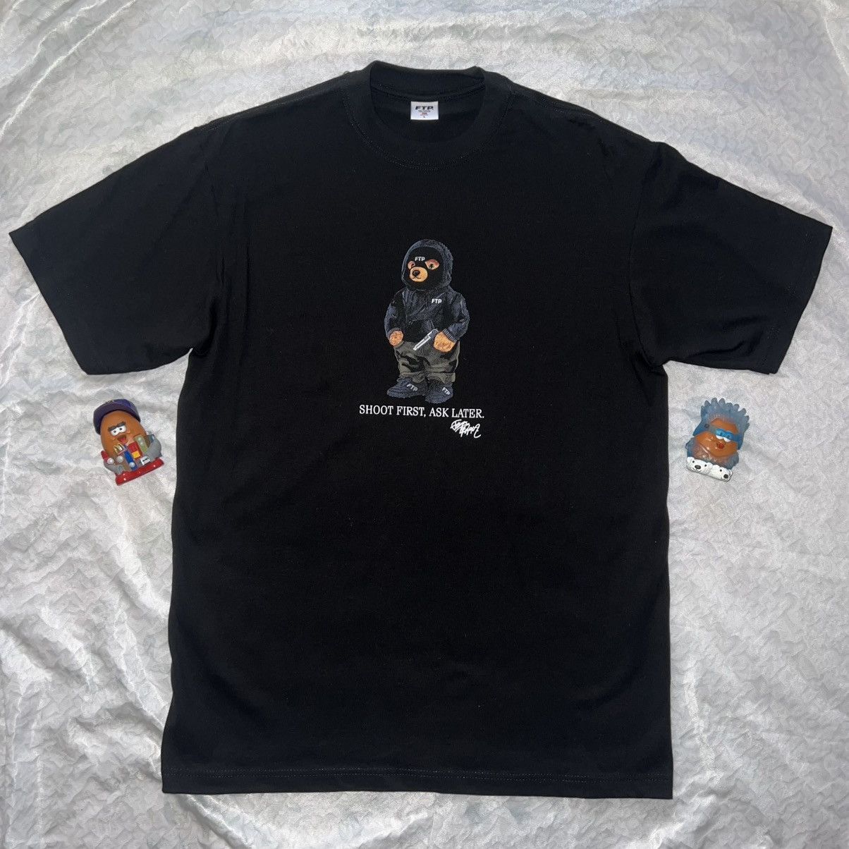 FTP HOODED deals BEAR TEE