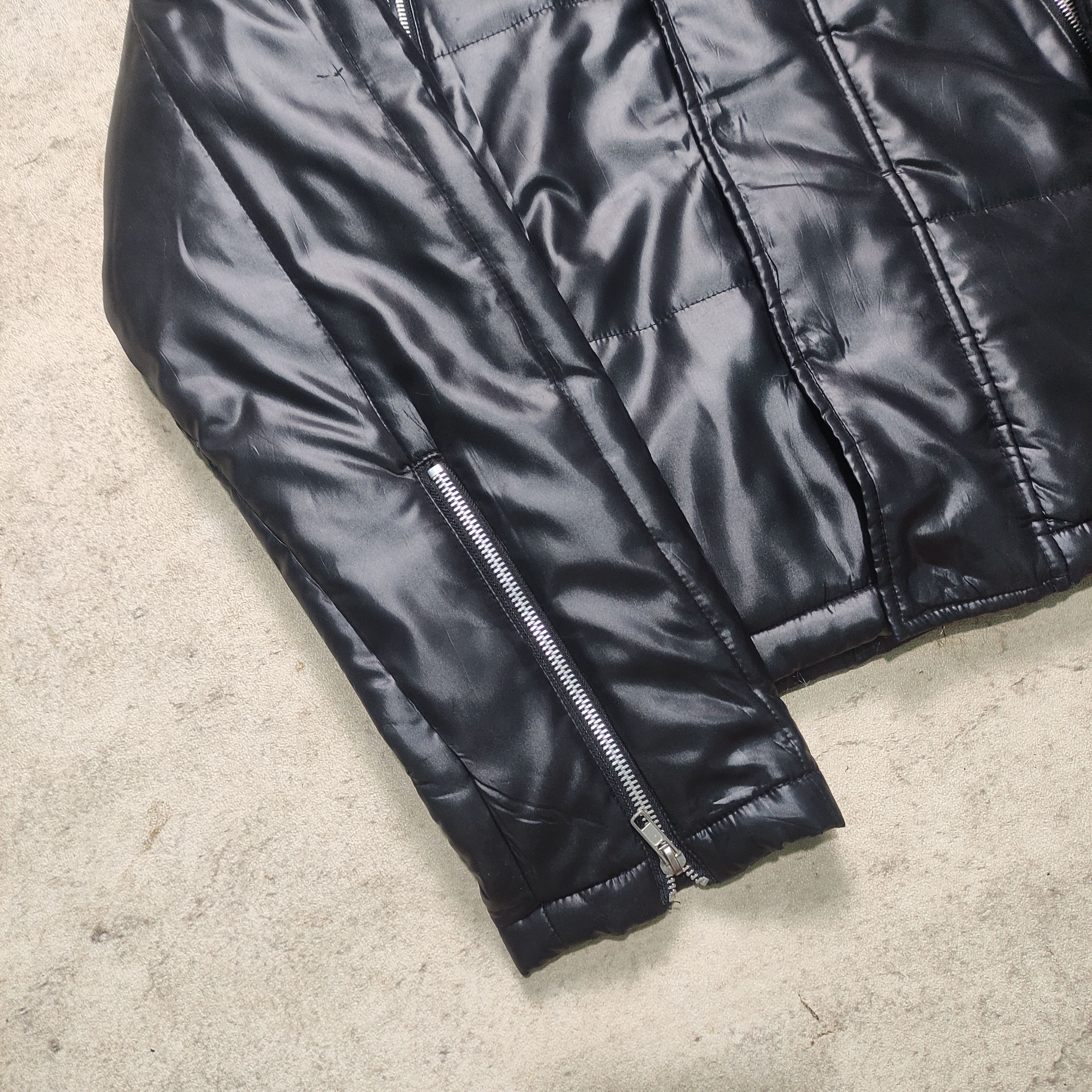Tornado Mart Evolution Bikers Fur Jacket Vkei Style 2000s Size US L / EU 52-54 / 3 - 11 Thumbnail