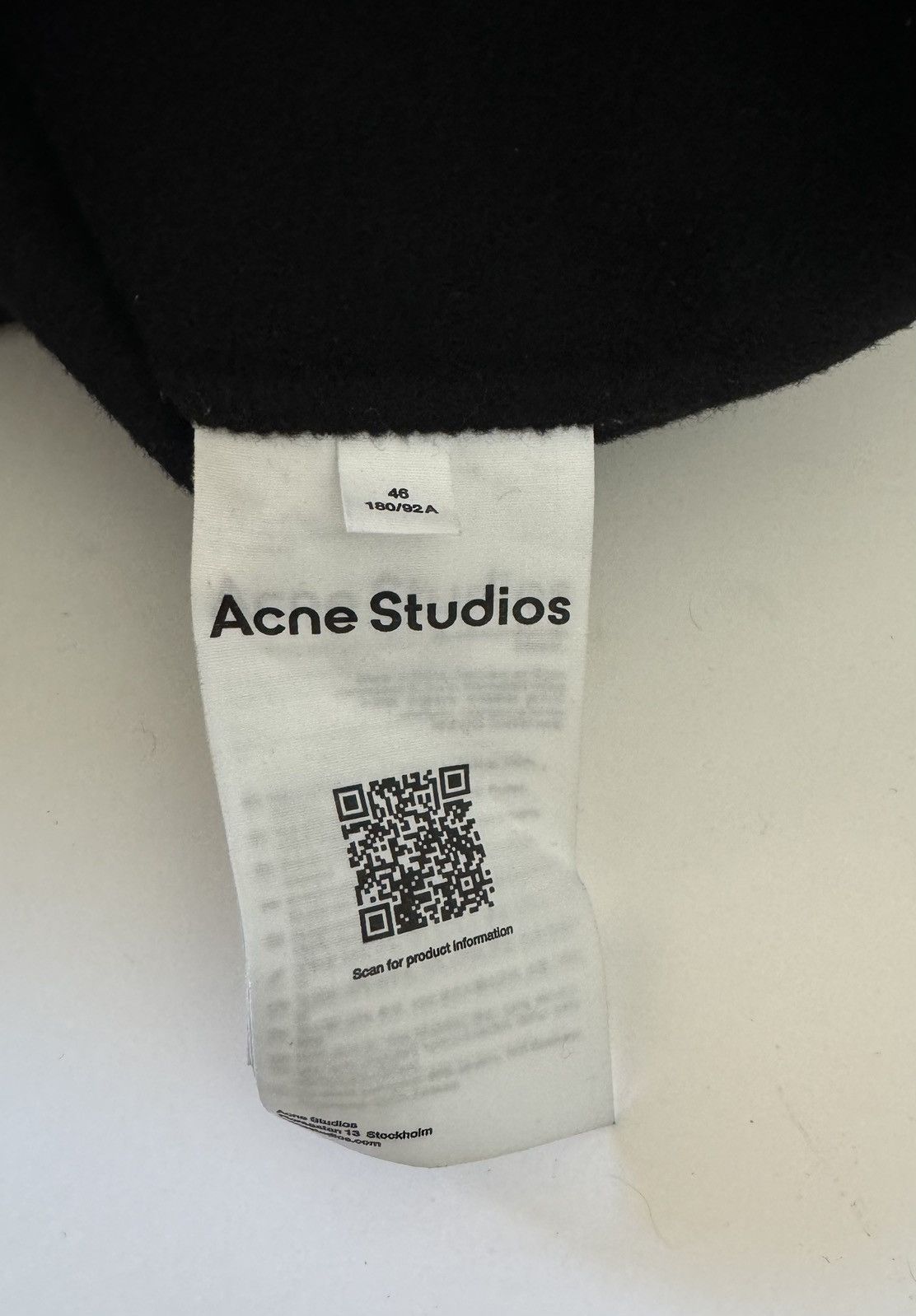 Acne Studios Acne Studios Wool and Cashmere Jacket with Hood Size US S / EU 44-46 / 1 - 9 Thumbnail