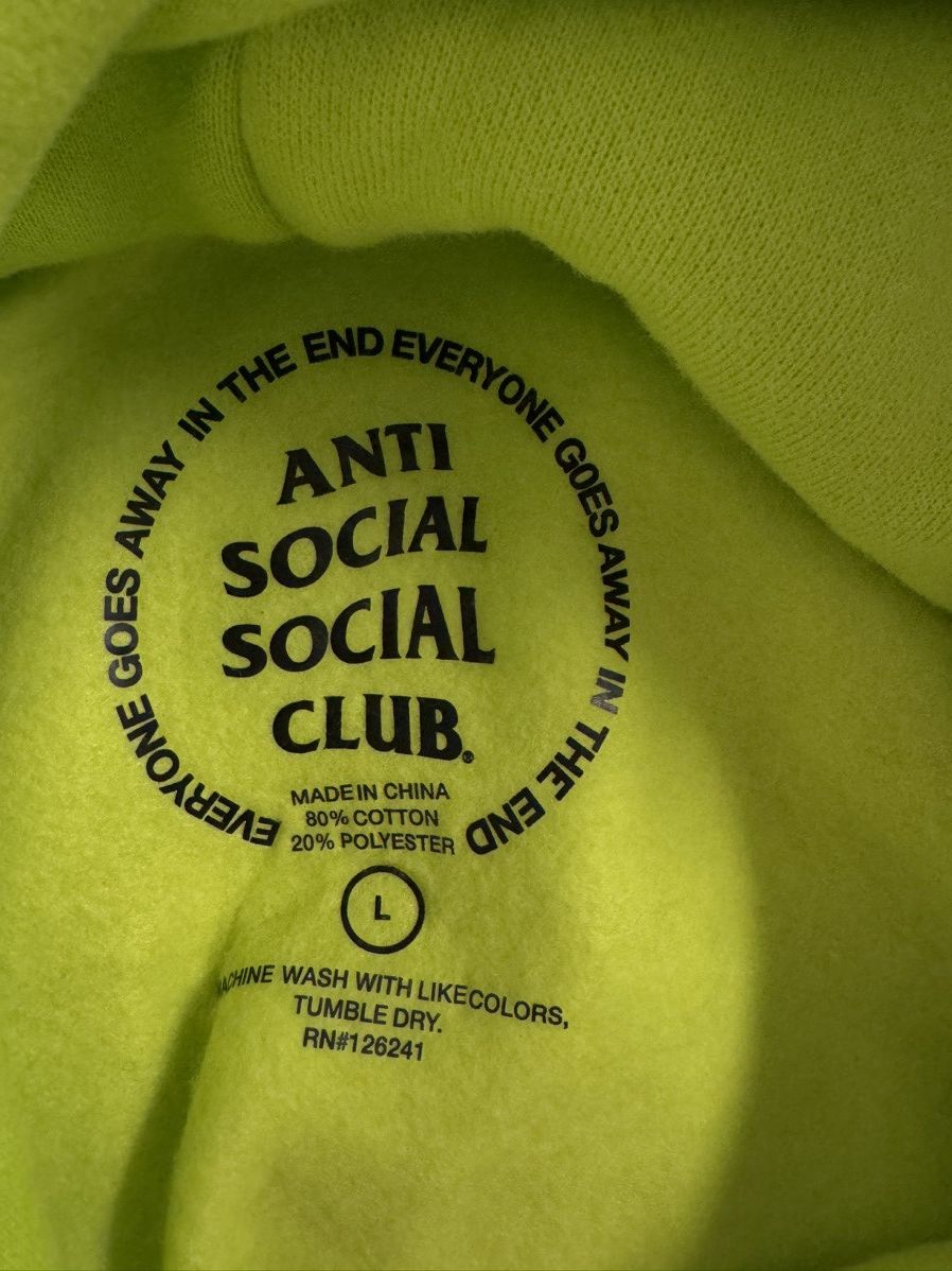 Anti Social Social Club Anti social social club helplessness Size US L / EU 52-54 / 3 - 3 Thumbnail