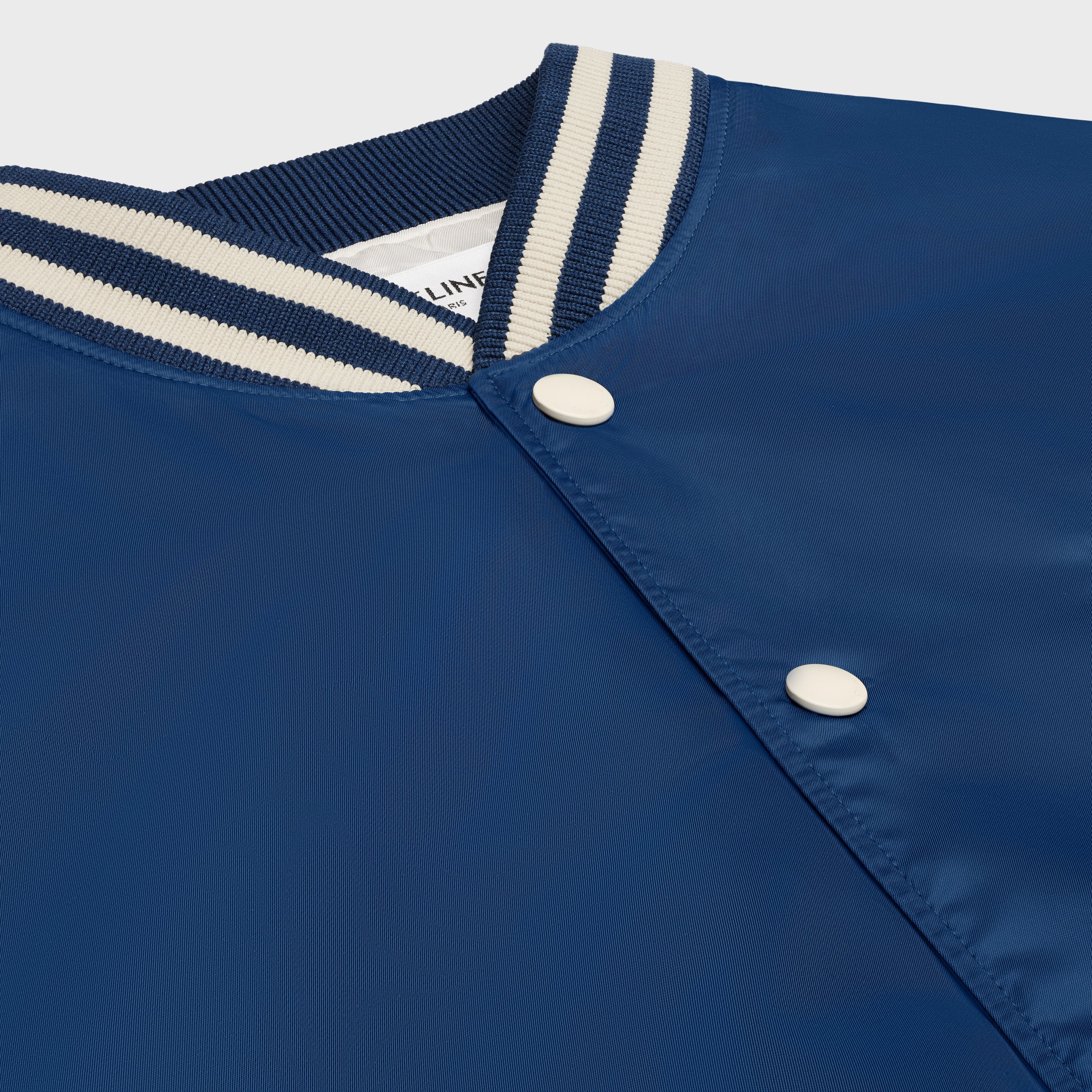 Celine o1bcso1str0925 2W22C227R Loose Teddy Jacket in Navy Size US S / EU 44-46 / 1 - 3 Thumbnail