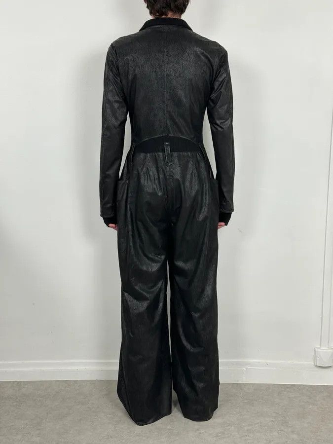 Emporio Armani 2000s Emporio Armani Black Leather Combination Size 42R - 3 Thumbnail