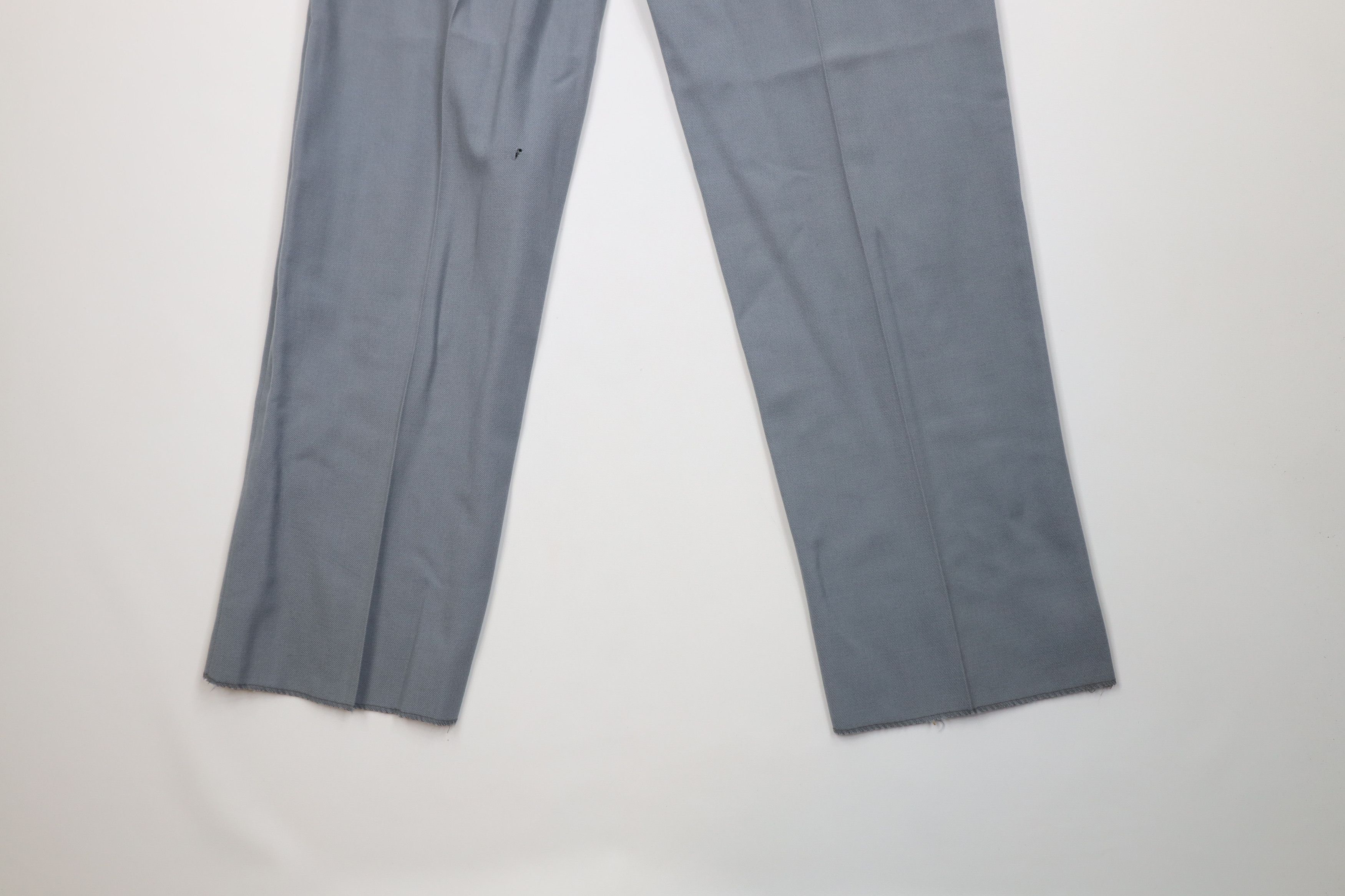 Vintage Deadstock Vintage 50s Wide Leg Bell Bottoms Pants Gray Size US 30 / EU 46 - 13 Thumbnail