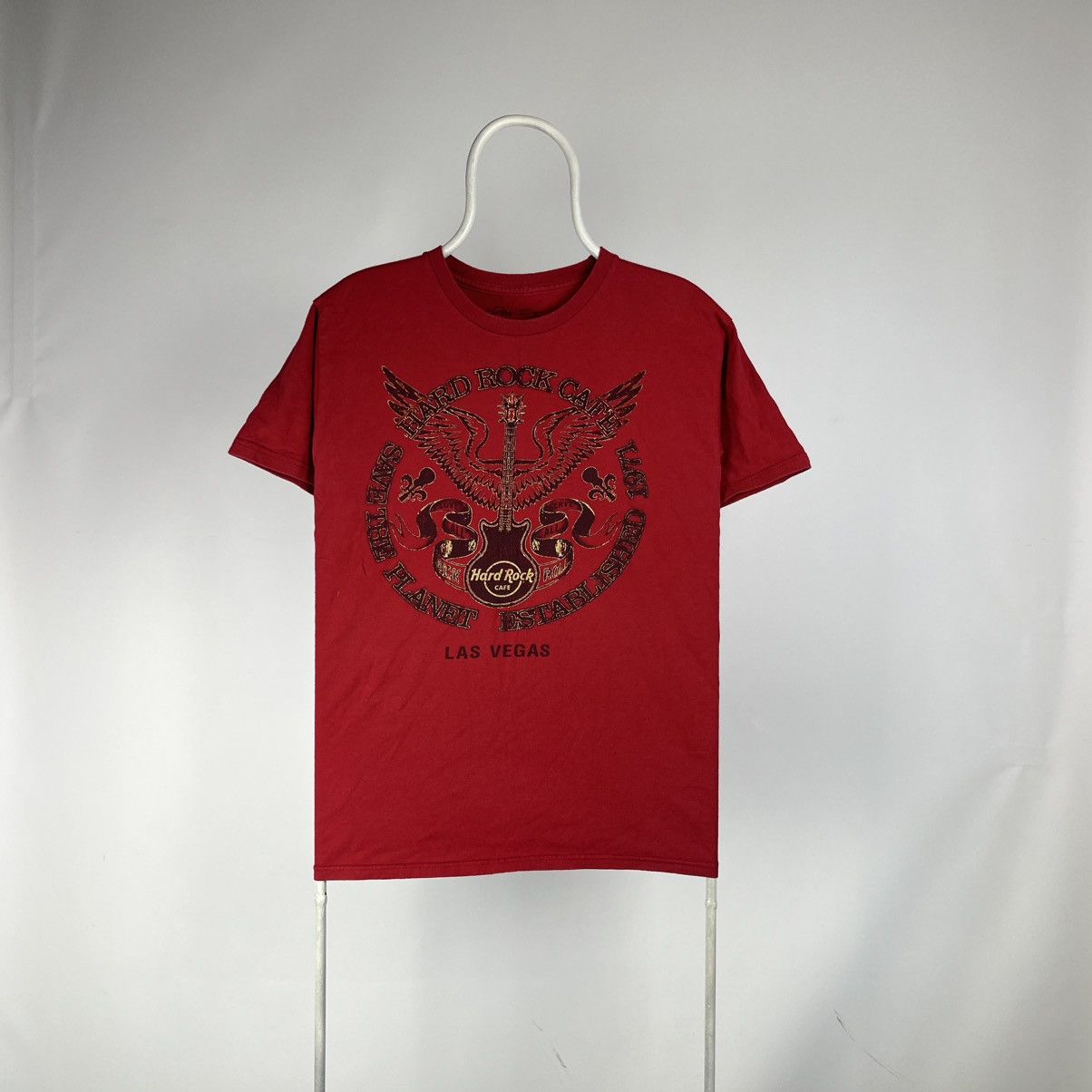 Hard Rock Cafe Hard Rock Cafe Las Vegas Men’s T-Shirt Medium Red Size US M / EU 48-50 / 2 - 1 Thumbnail
