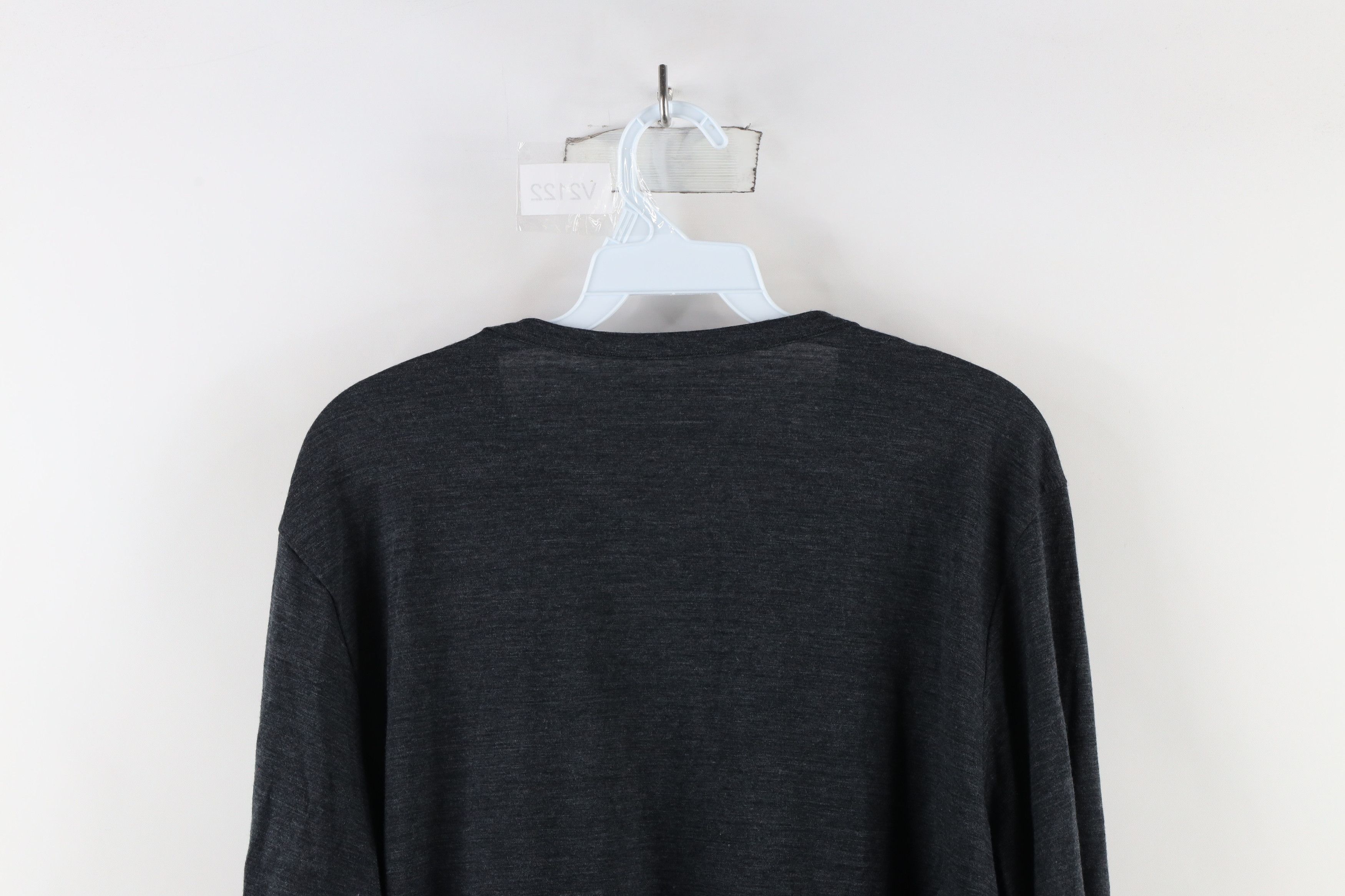 Vintage Cloudveil Wool Knit Base Layer Long Sleeve T-Shirt Gray Size US L / EU 52-54 / 3 - 8 Thumbnail