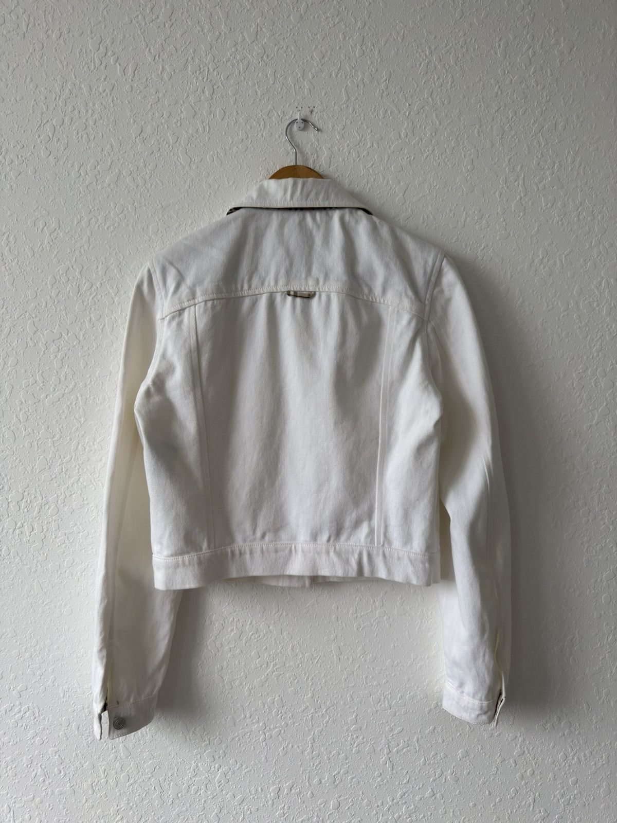 Burberry × Vintage Vintage Burberry London Denim Women Jacket Coat Nova Check Size M / US 6-8 / IT 42-44 - 18 Thumbnail