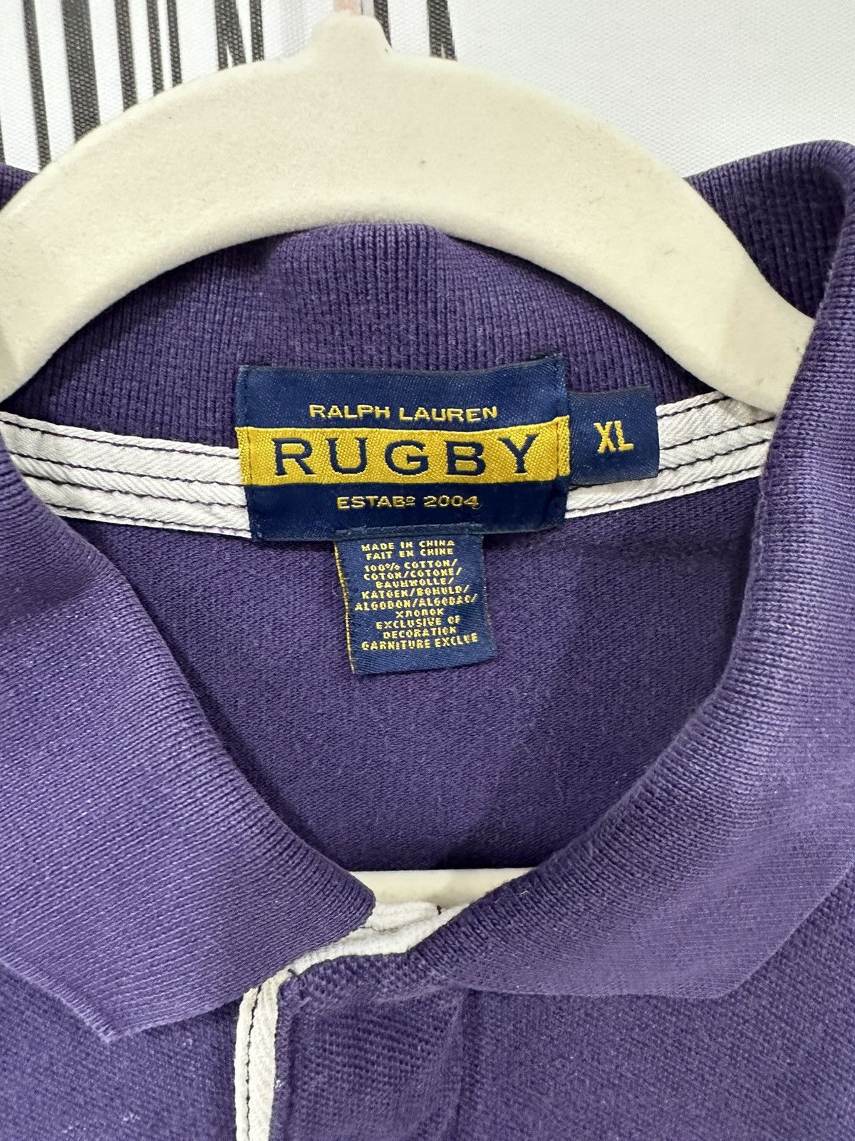 Rugby Ralph Lauren Rugby Ralph Lauren Wales Big Kicker Polo Purple XL Size US XL / EU 56 / 4 - 6 Thumbnail