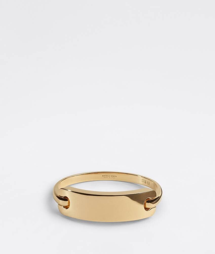 Bottega Veneta o1n1vont0425 Size: L / Bolt Bracelet in Gold Size ONE SIZE - 1 Thumbnail