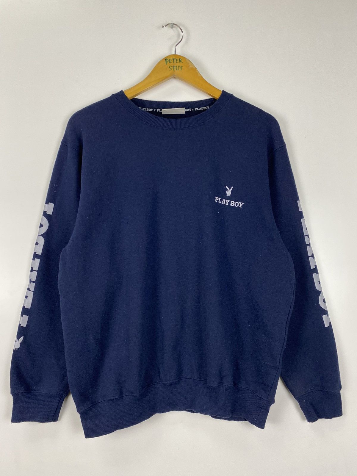 Playboy × Vintage Vintage Playboy big logo sweatshirt Size US M / EU 48-50 / 2 - 3 Thumbnail
