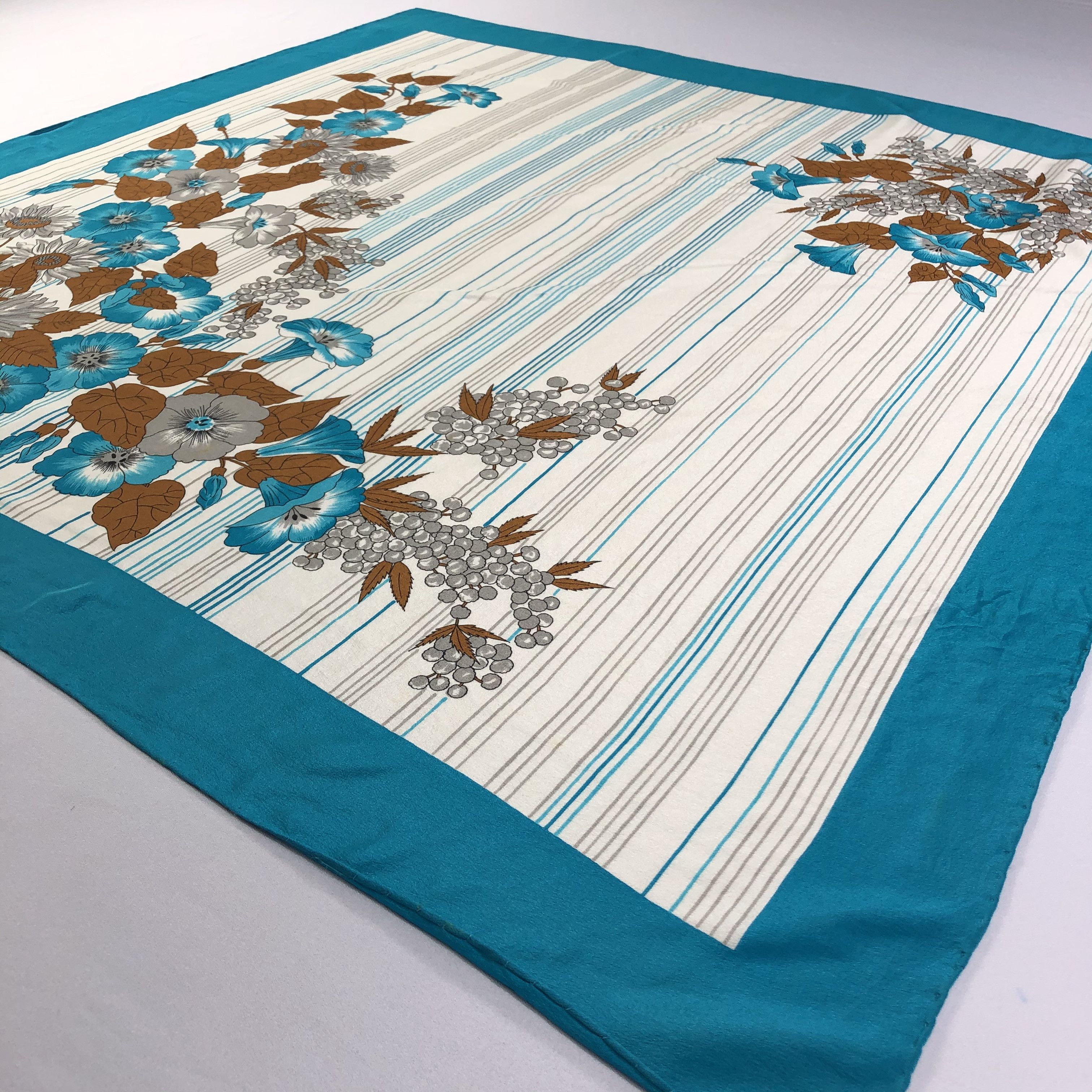 Caruso × Vintage Vintage Caruso Silk Scarf Size ONE SIZE - 3 Thumbnail
