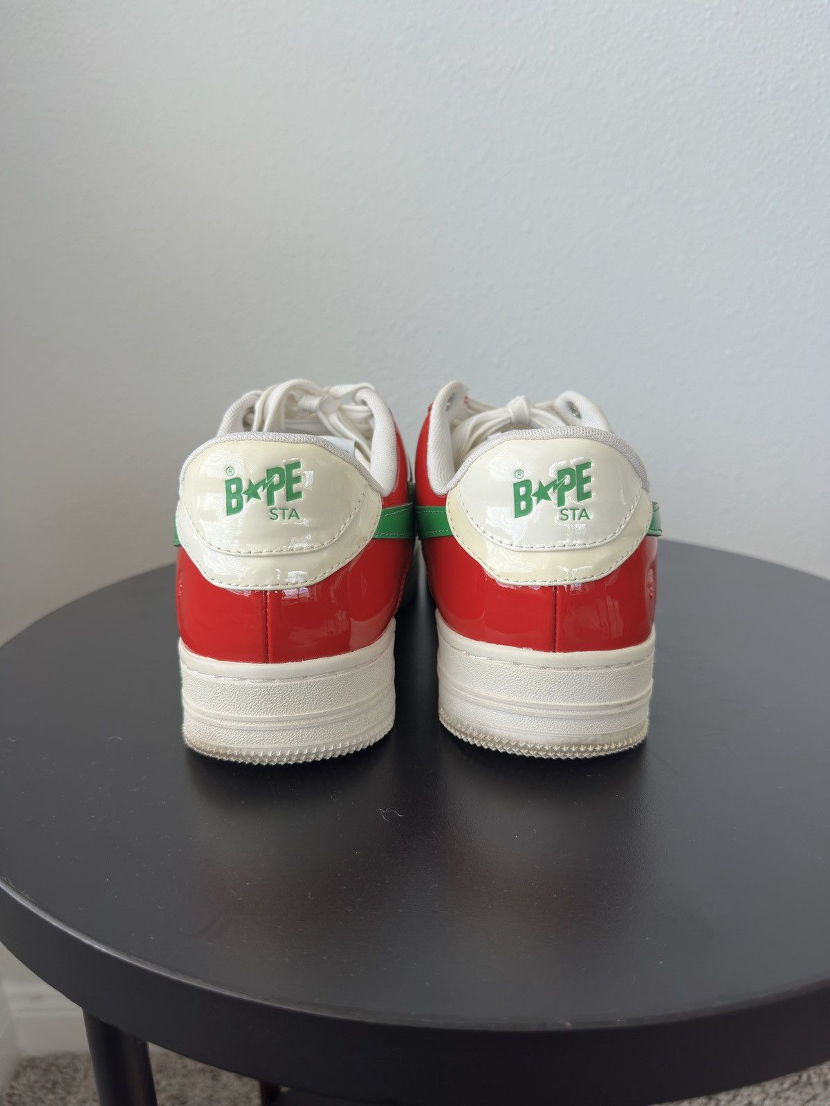 Bape BAPESTA Italia/Italy/Mexico Red White Green Size US 9 / EU 42 - 4 Thumbnail