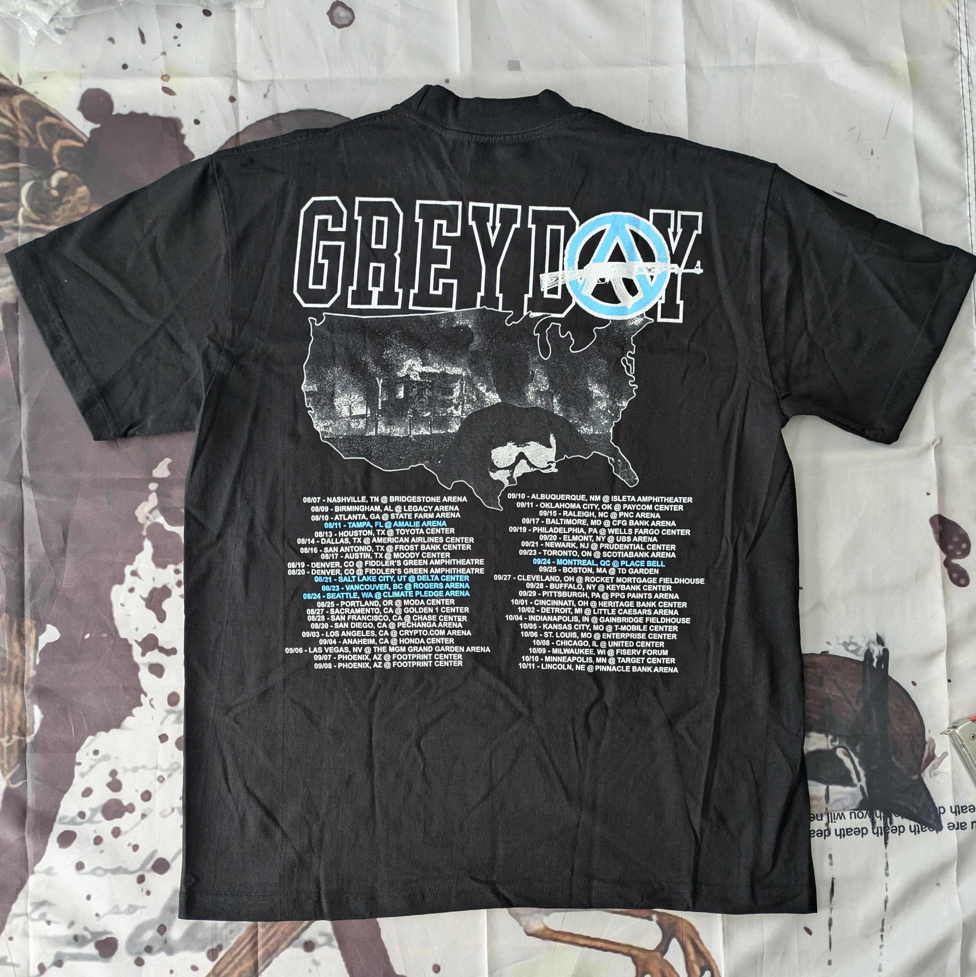 G59 Records $uicideboy$ GREYDAY Tour Tee Size US L / EU 52-54 / 3 - 2 Thumbnail