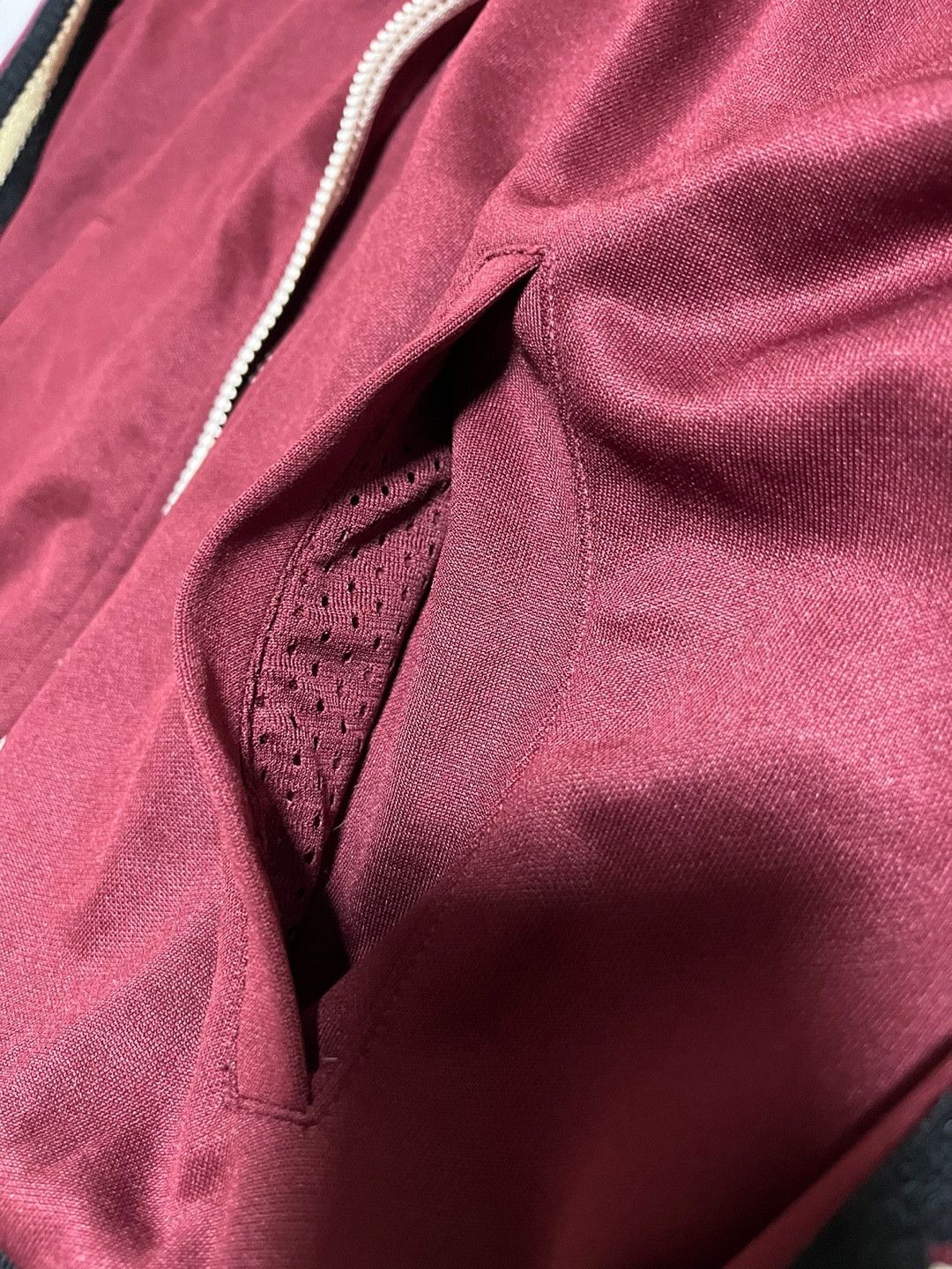 Wales Bonner Wales Bonner Studio Jersey Track Top Jacket / Burgundy Size US XXL / EU 58 / 5 - 5 Thumbnail