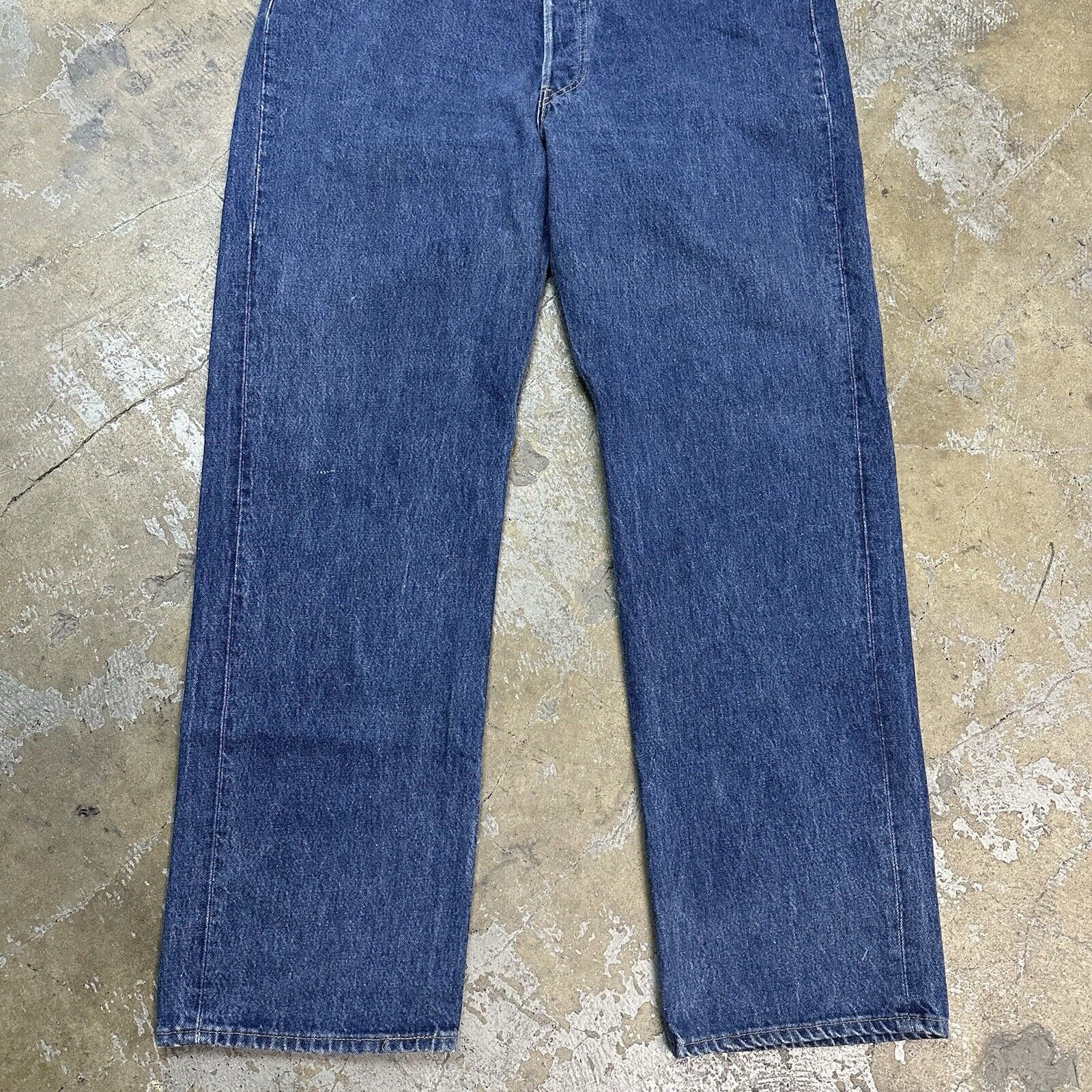 Levi's × Vintage Vintage Levi’s 501 Faded Dark Wash Denim Jeans 42x32 Size US 42 / EU 58 - 3 Thumbnail