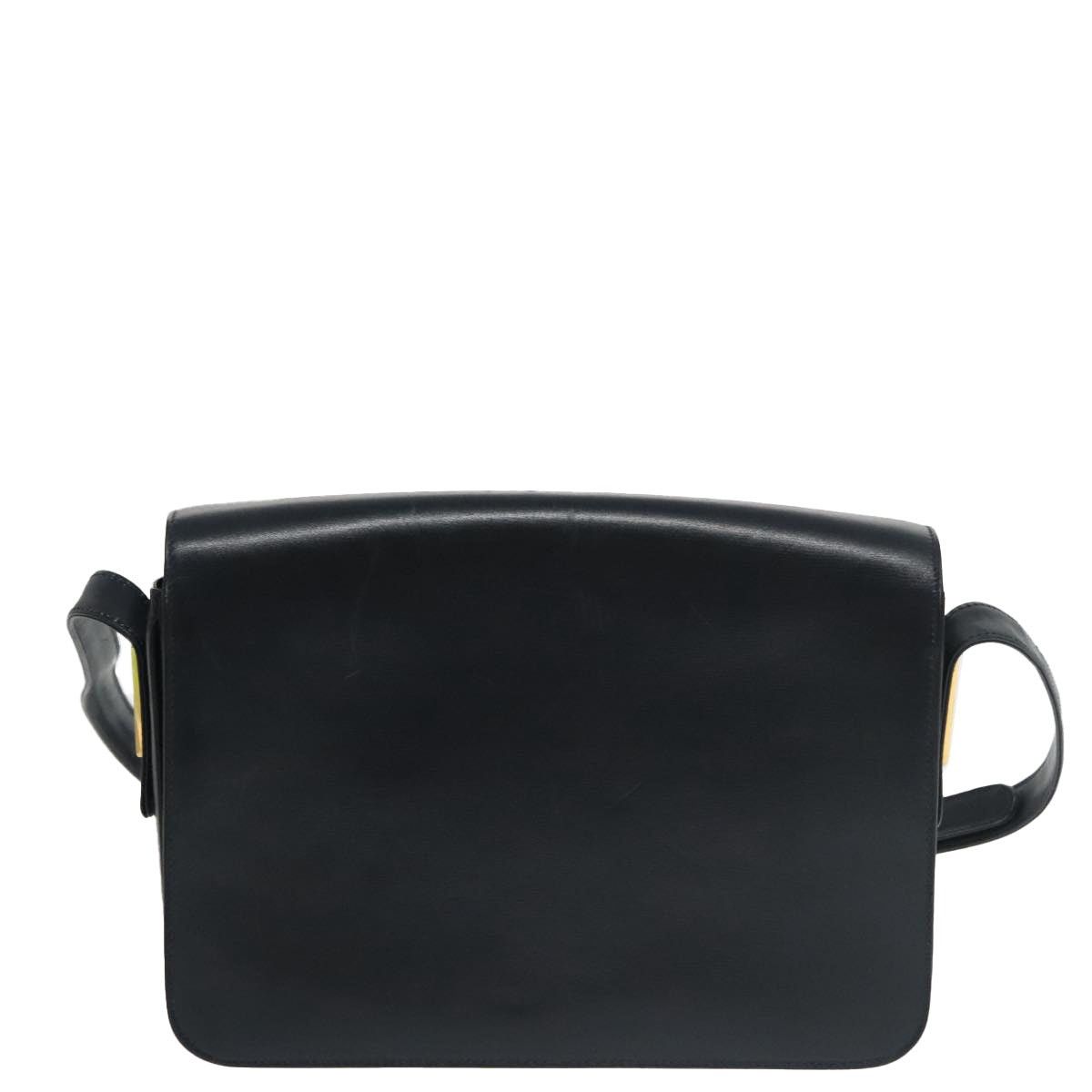 Gucci GUCCI Shoulder Bag Leather Navy Gold Size ONE SIZE - 2 Thumbnail