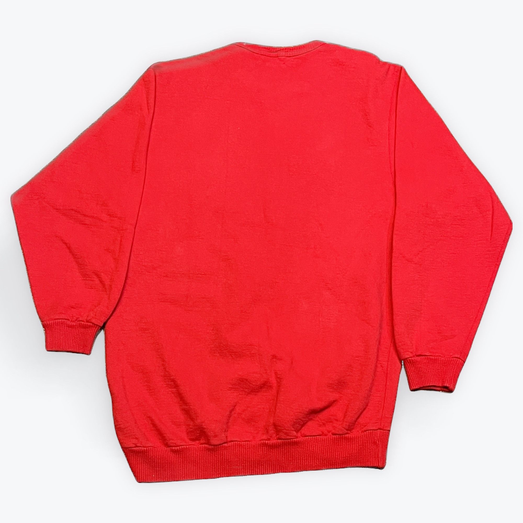 Vintage Vintage Red Non-Fiction Crewneck Size XL / US 12-14 / IT 48-50 - 2 Thumbnail