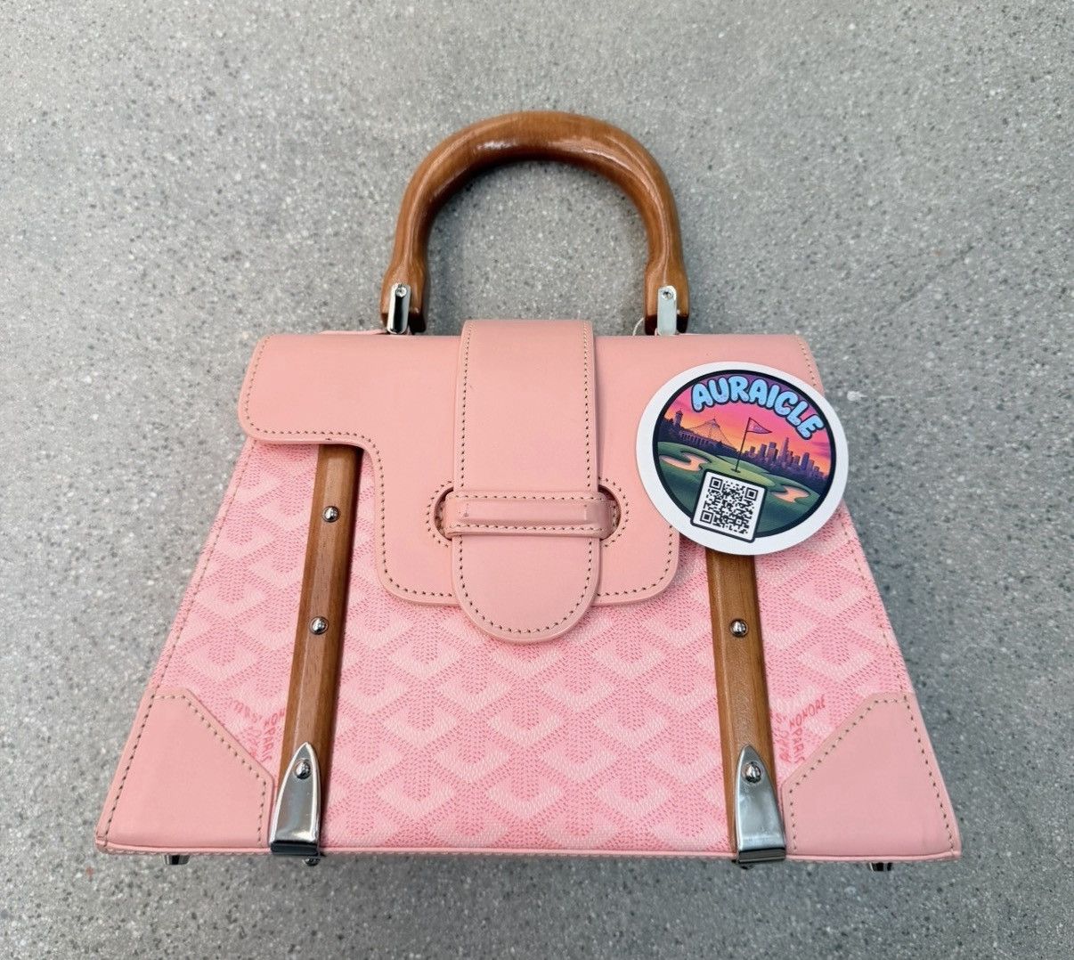 Goyard Goyard Pink Purse RARE 2008 PM Saigon Sakura Pearl Japan Size ONE SIZE - 24 Thumbnail