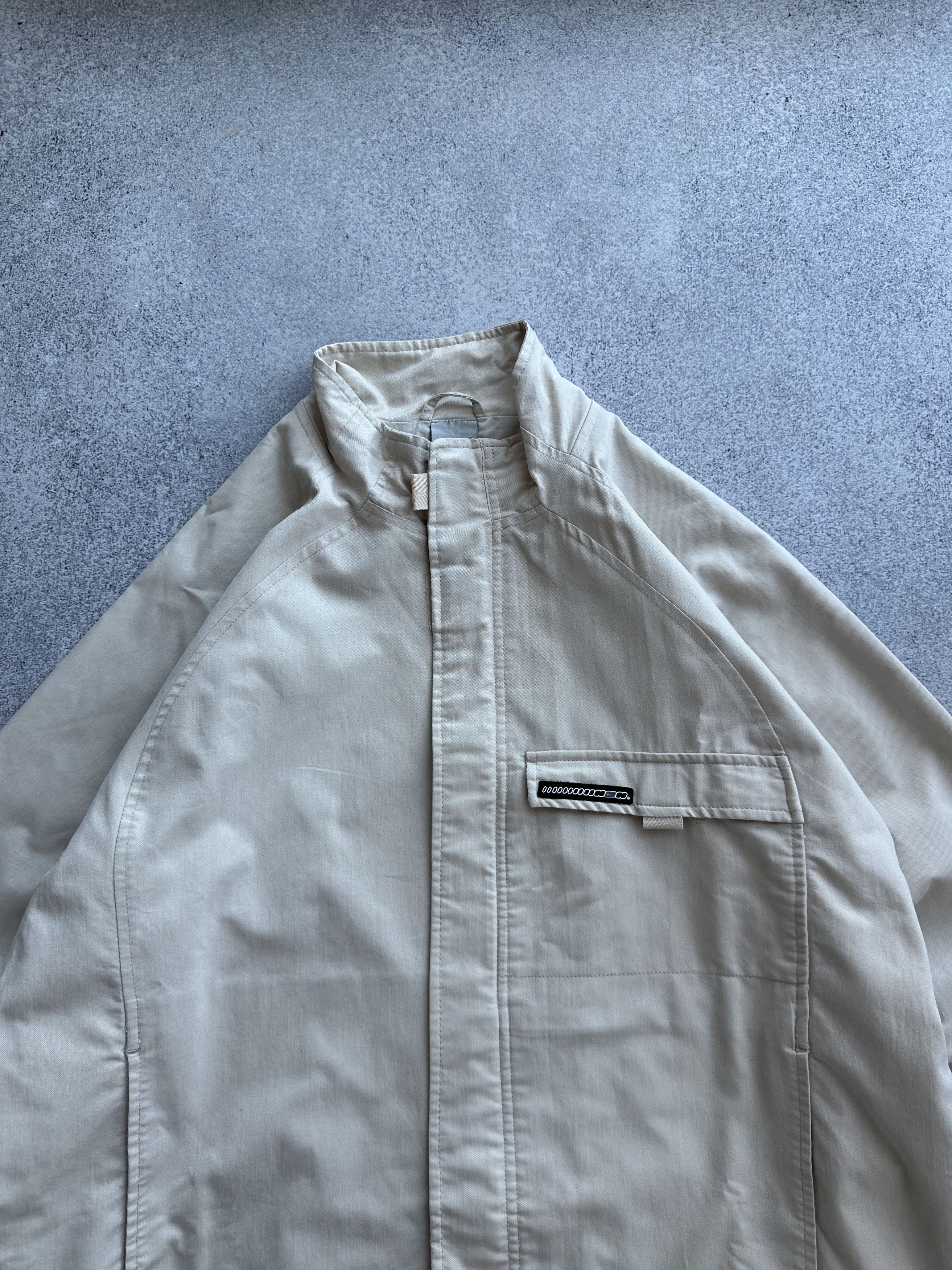 Nike × Vintage Nike Beige Vintage Heavy Cotton Classic Jacket Size US M / EU 48-50 / 2 - 6 Thumbnail