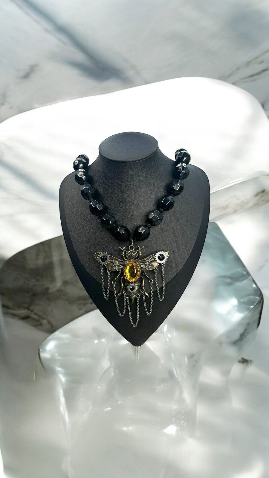 Other This is a steampunk insect tie bib one of a kind necklace. Size ONE SIZE - 1 Thumbnail