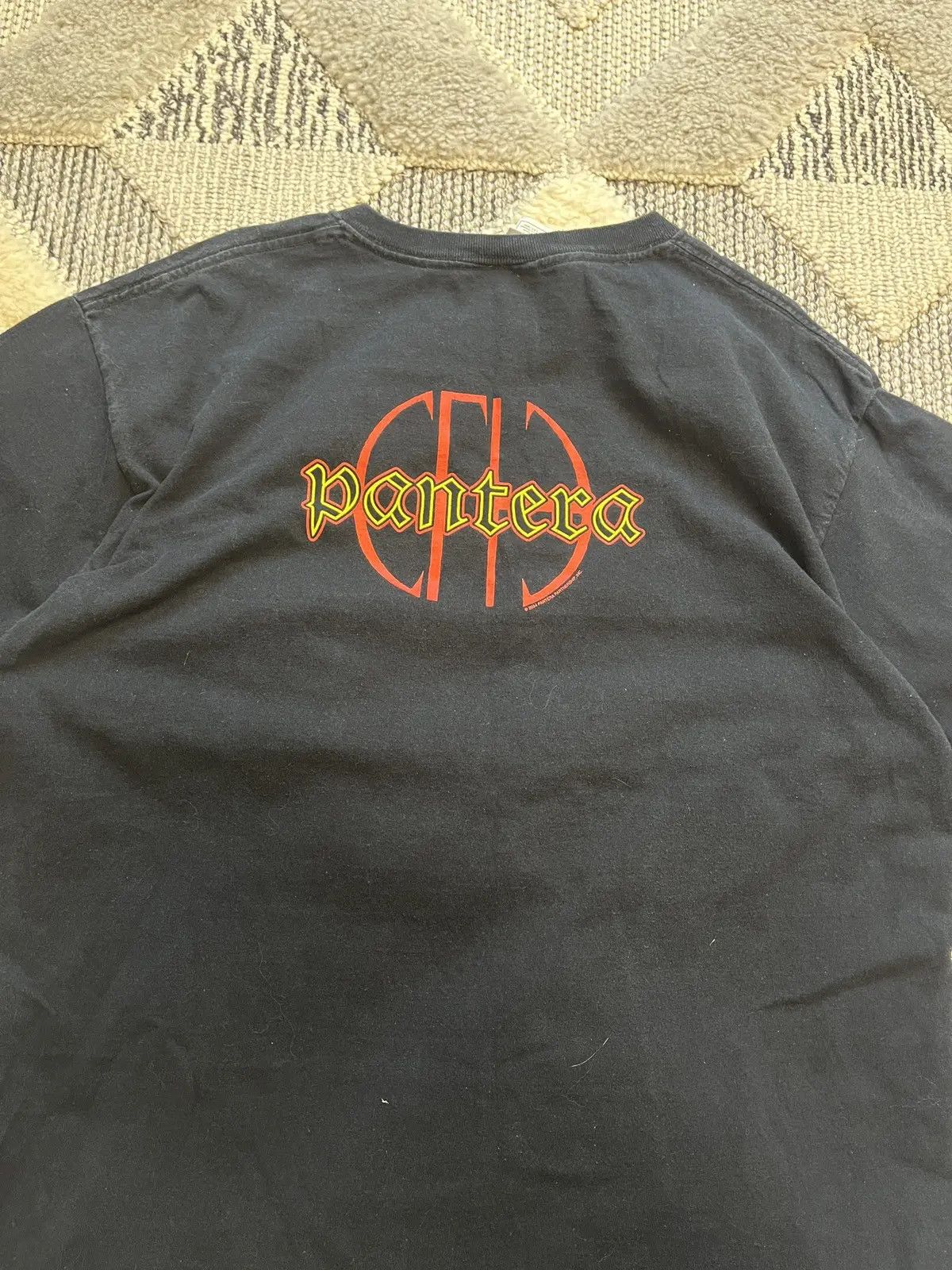 Band Tees VINTAGE PANTERA 2004 SKULL HELL T SHIRT Size US L / EU 52-54 / 3 - 3 Thumbnail