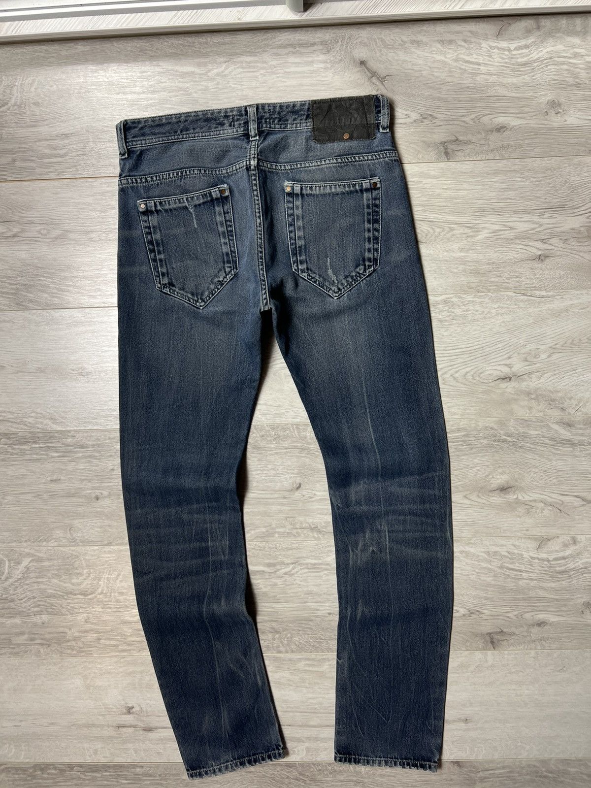 Diesel Black Gold Diesel Black Gold Excess Distressed Jeans Men’s Denim Pants Size US 29 - 13 Thumbnail