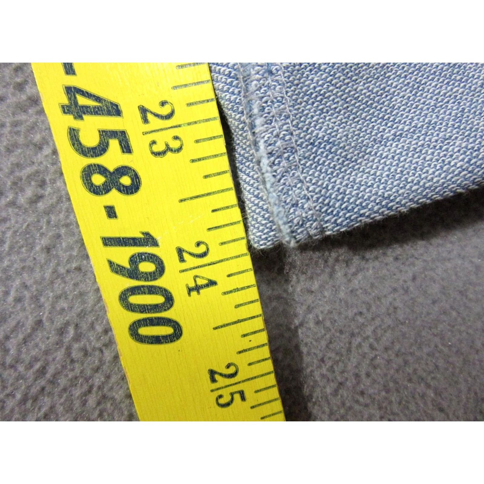 Vintage Slim-Sation Womens XS Pull-On Leggings Floral Embroidered Light Blue Knit Denim-Style Shaping Slimming Tummy Control Casual Size 26" / US 2 / IT 38 - 5 Thumbnail