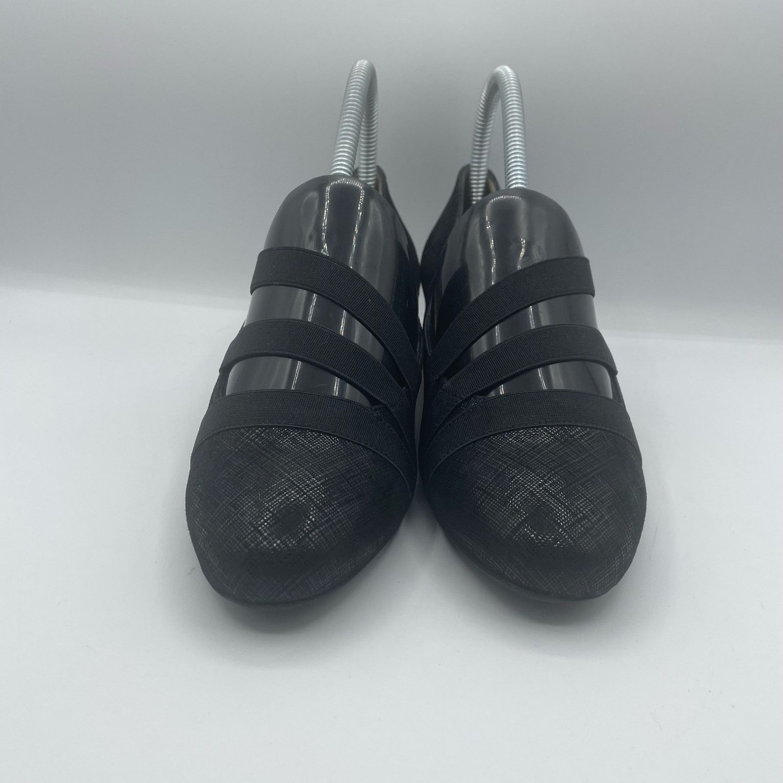 Ron White Ron White Wedge Sandals Slip On Black Mary Jane 36.5 6 Size US 6 / IT 36 - 3 Thumbnail