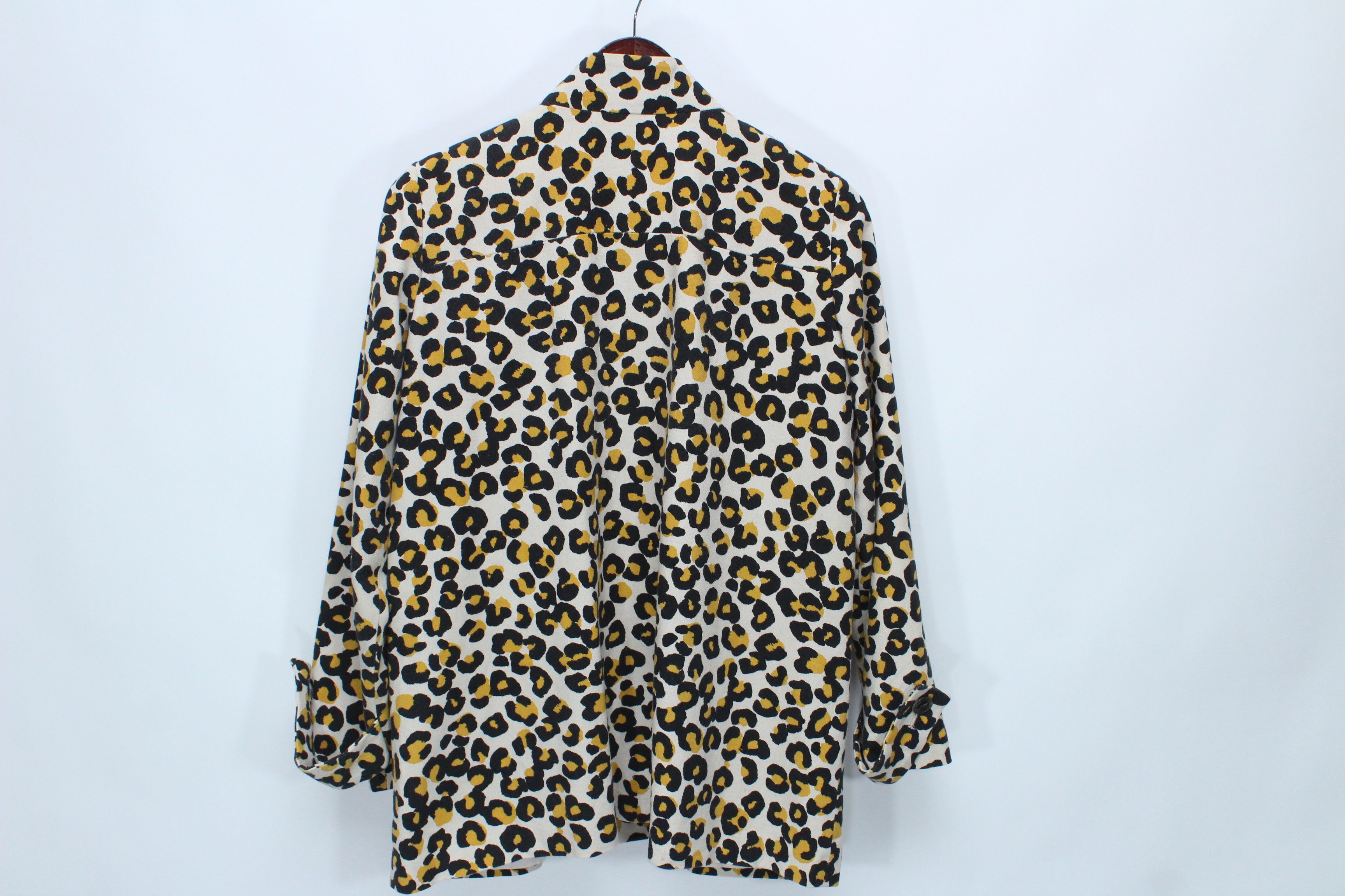 A.P.C. APC Leopard Print Jacket Blazer Size 38 Vintage Size XS / US 0-2 / IT 36-38 - 7 Thumbnail