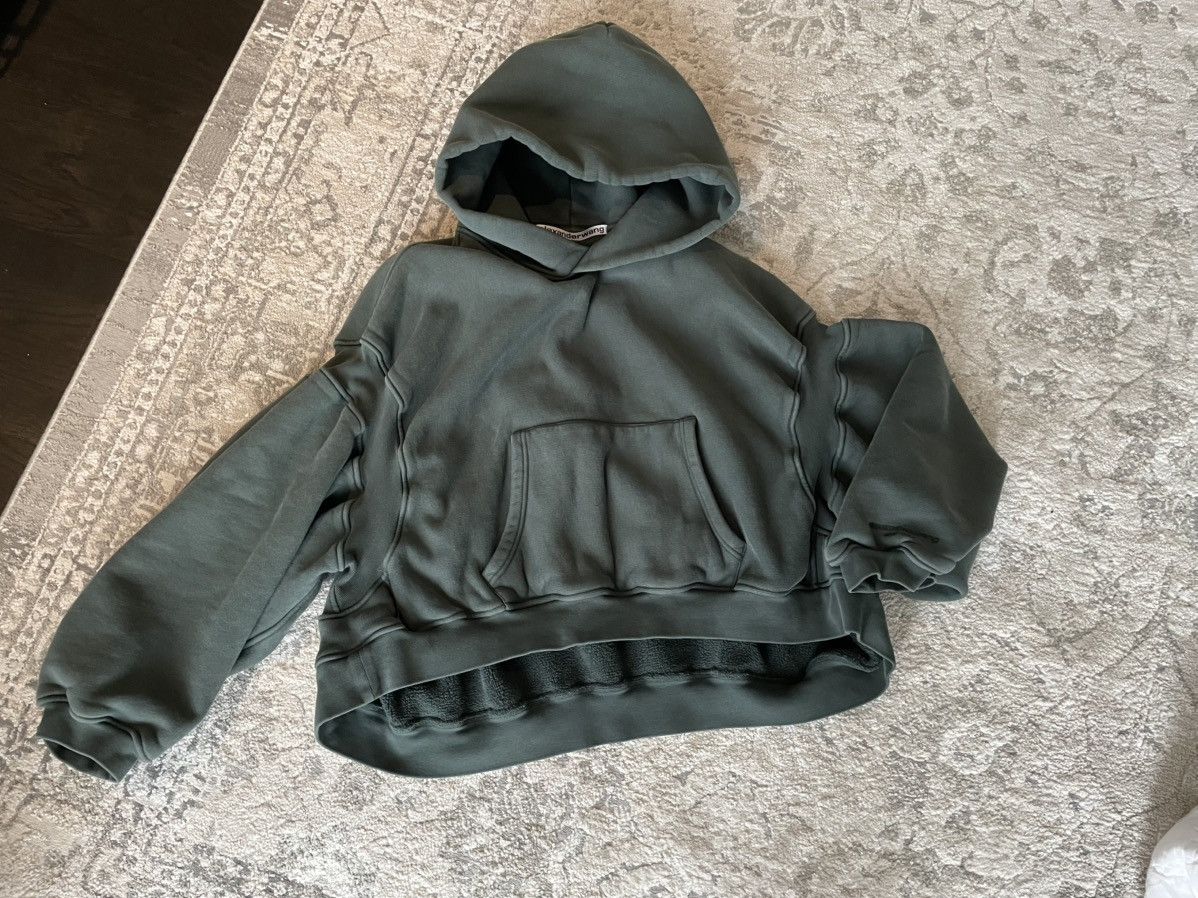 ALEXANDER WANG Dropped Shoulder Hoodie