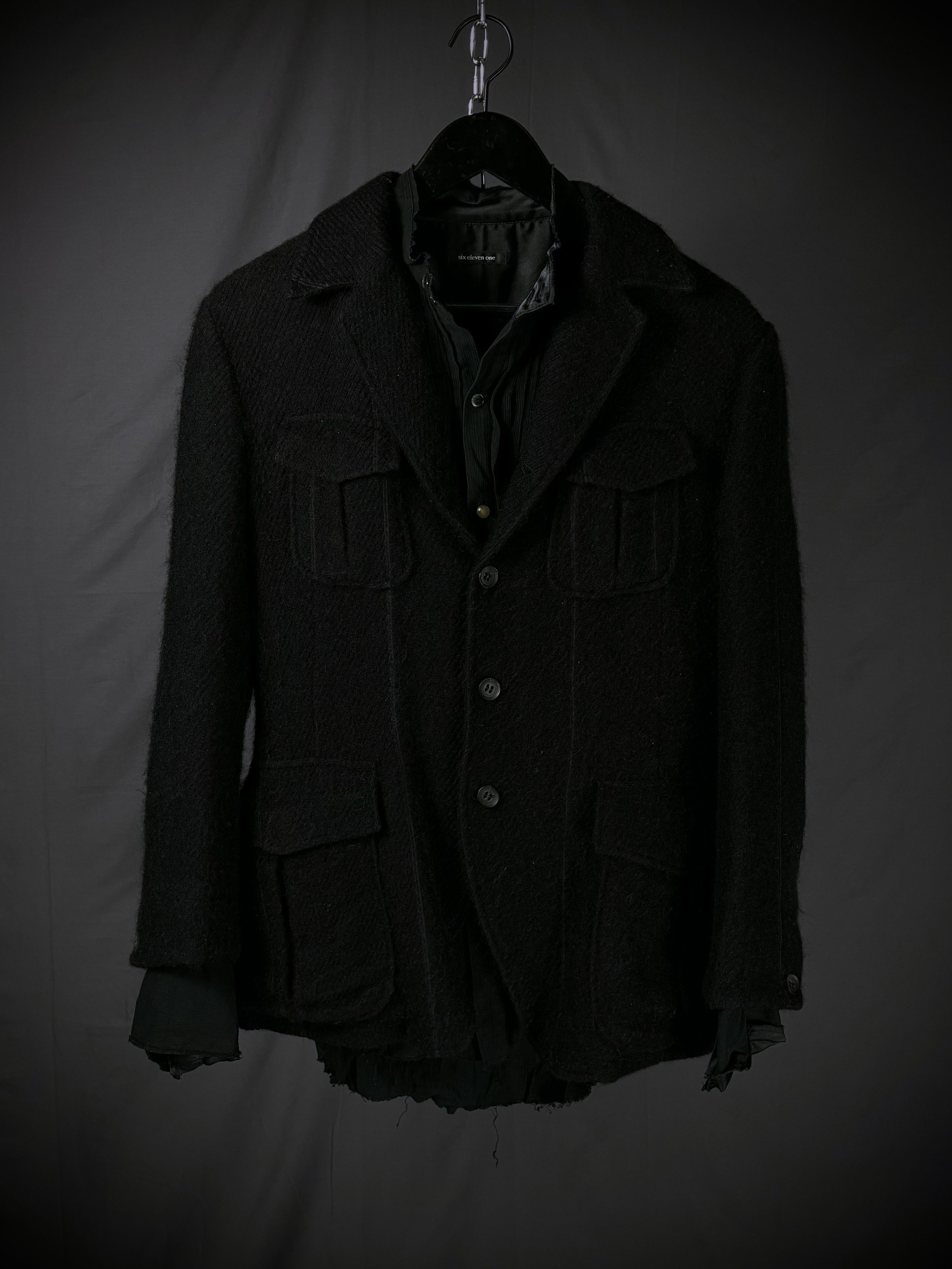 Kolor PPCM Pre-Kolor Mohair Utility Jacket Size US S / EU 44-46 / 1 - 3 Thumbnail