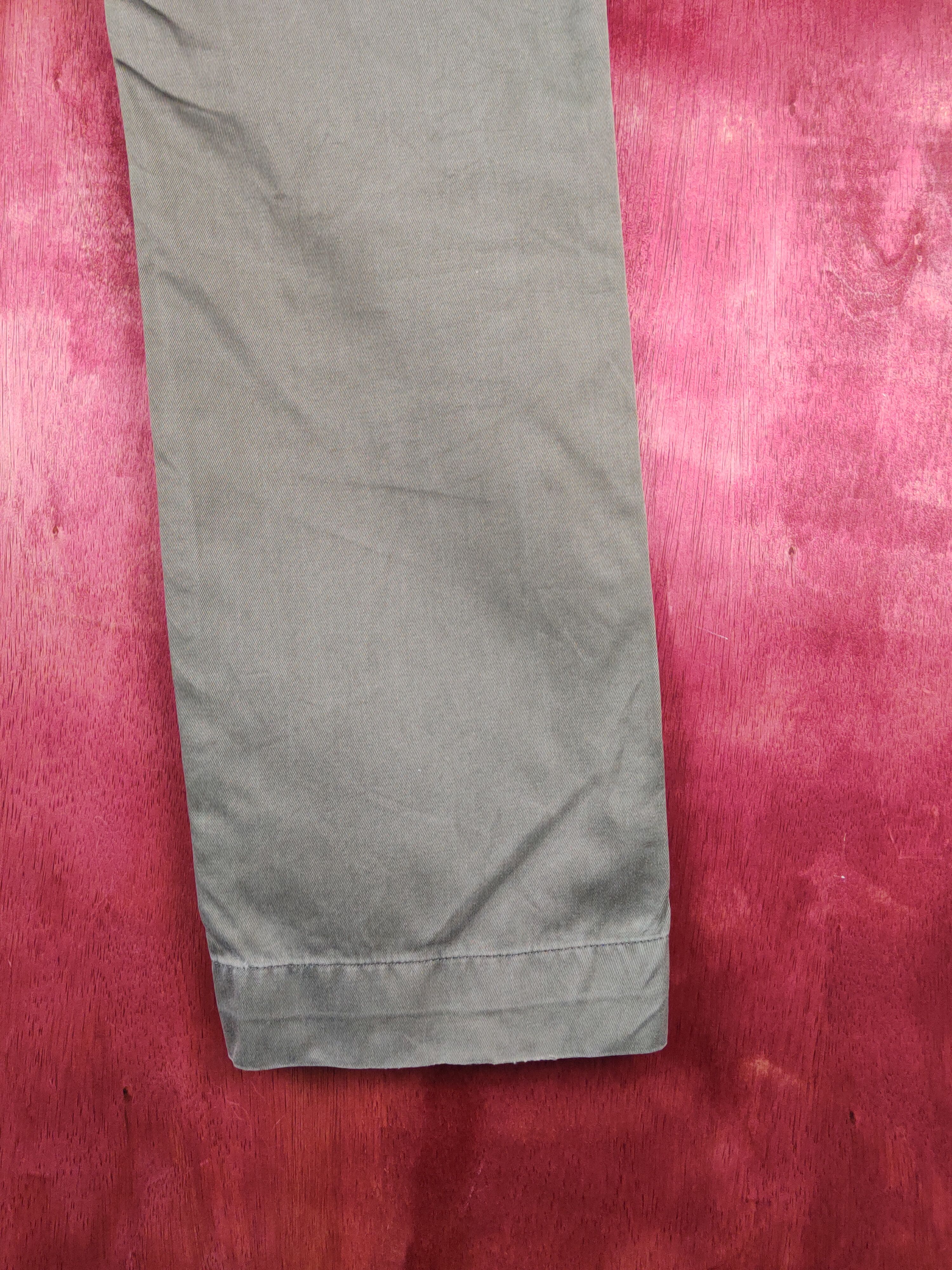 SHIPS Ships Army Green Faded Multipocket Casual Pants #S1715 Size US 32 / EU 48 - 11 Thumbnail