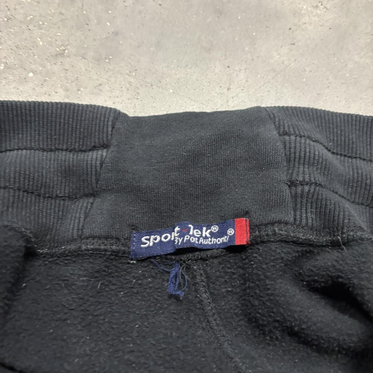 Japanese Brand × Vintage Crazy Vintage Y2K/2000s Baggy Black Streetwear Essential Sweatpants! Size US 34 / EU 50 - 8 Thumbnail