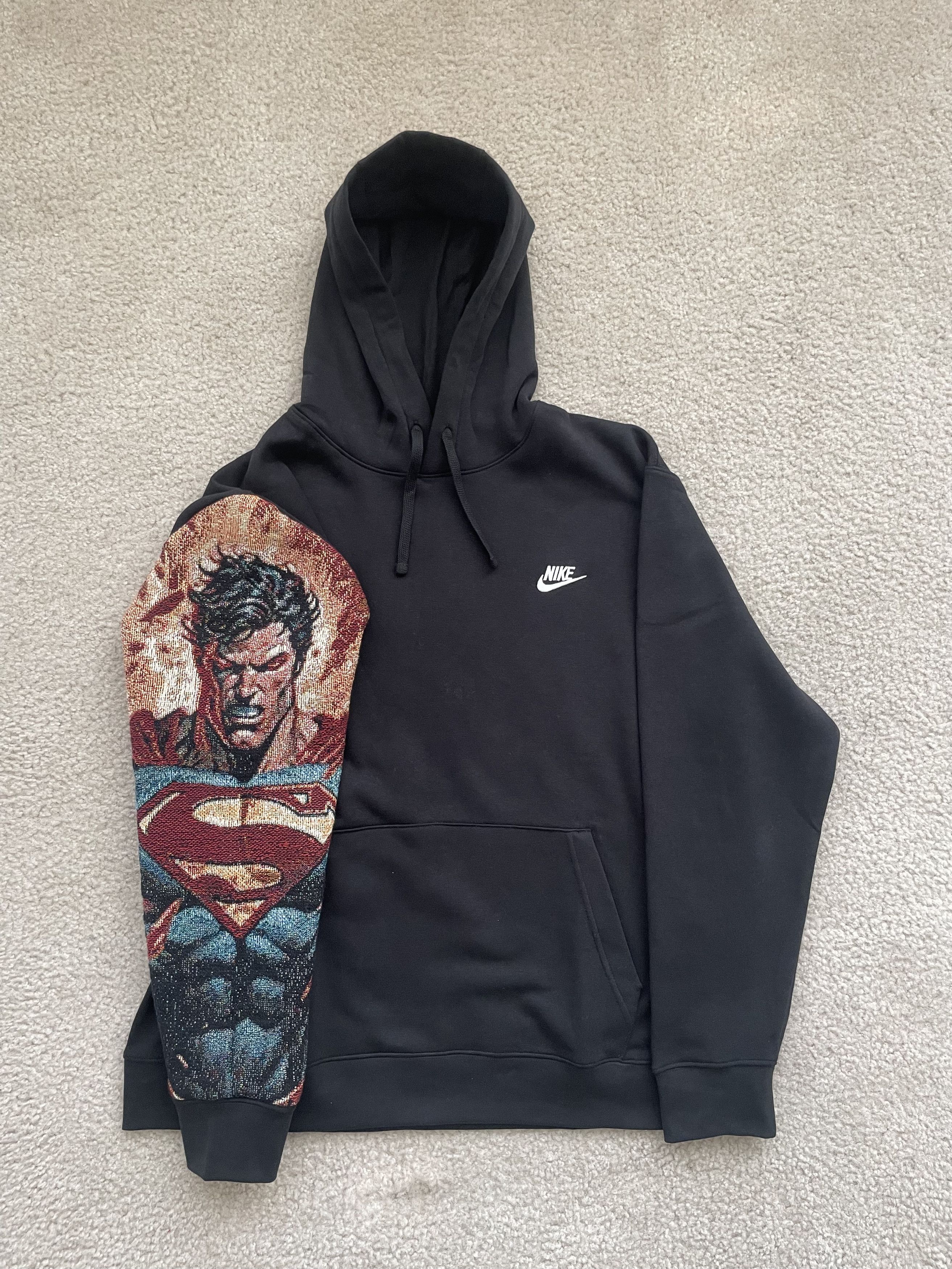 Other Superman Superhero Tapestry Sleeve Hoodie Size US XL / EU 56 / 4 - 1 Thumbnail