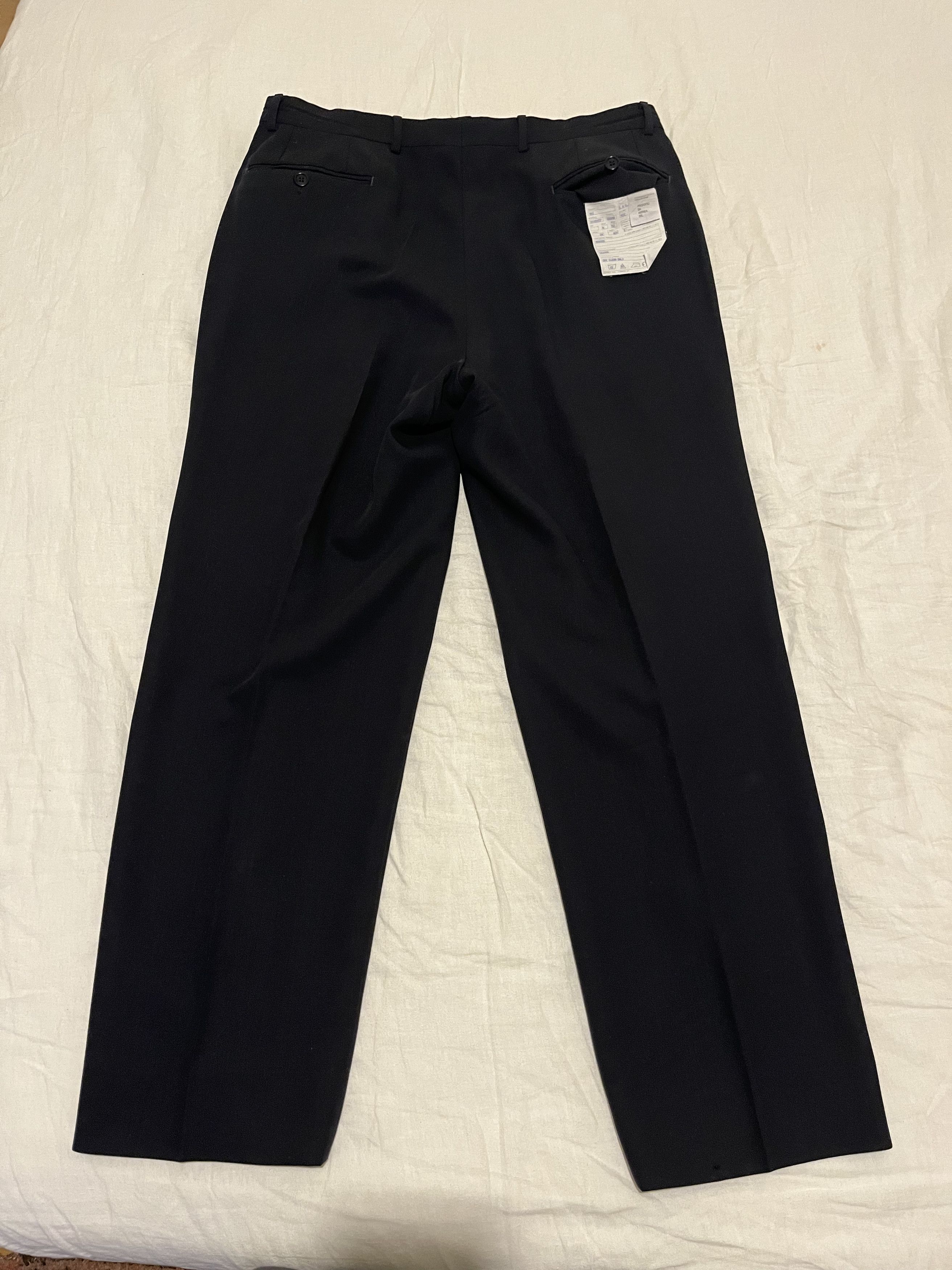 Emporio Armani 100% Virgil Wool Navy Emporia Armani Suit Size 52R - 5 Thumbnail
