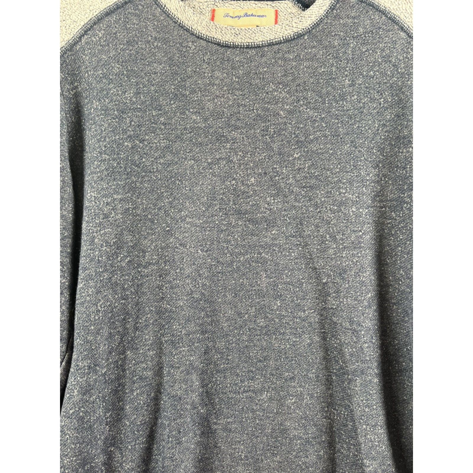 Tommy Bahama Tommy Bahama Sweater Adult Large Blue Lightweight Silk Blend Casual Mens Pullover Crew Neck Long Sleeve Solid Logo Size US L / EU 52-54 / 3 - 2 Thumbnail