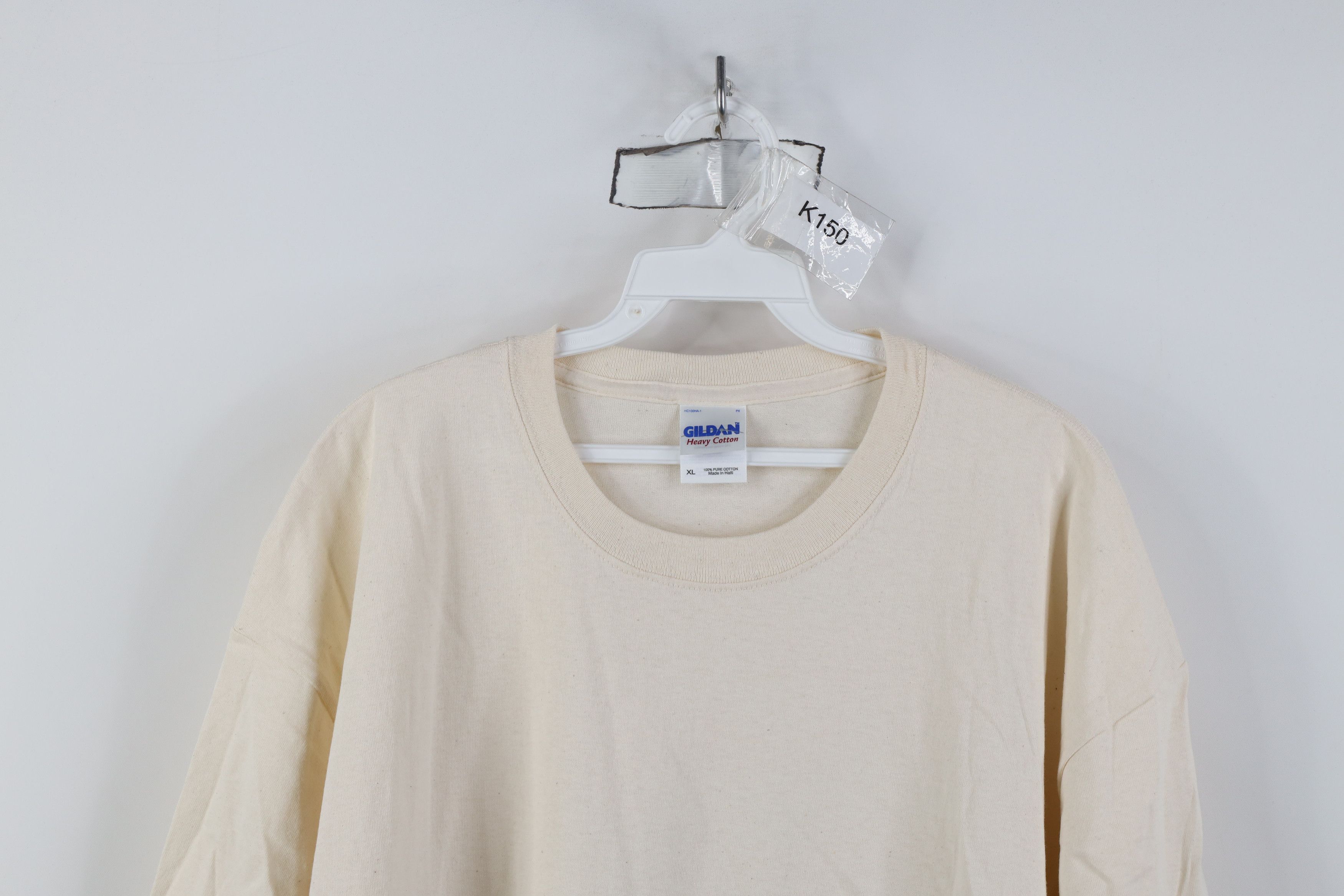 Vintage Deadstock Vintage 90s Y2K Streetwear Heavy Cotton T-Shirt Size US XL / EU 56 / 4 - 2 Thumbnail