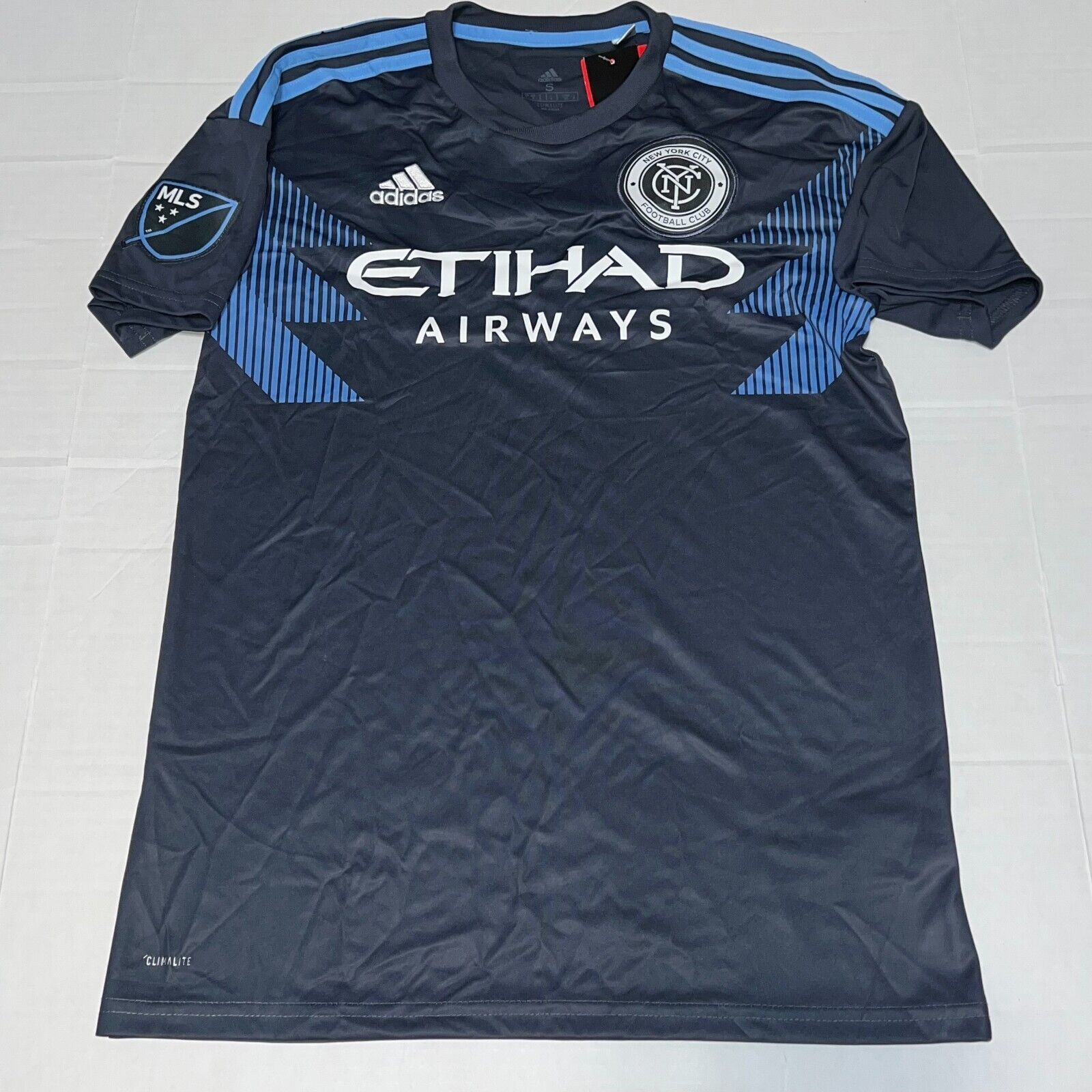 Adidas 2018 MLS New York Soccer Jersey Men'sSmall CE3257