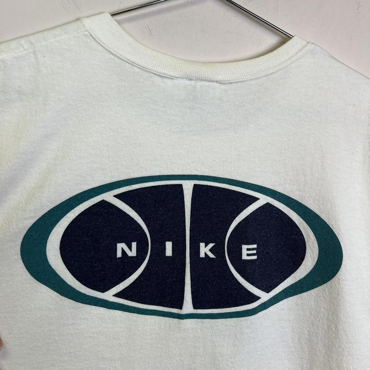 Nike Nike Sleeveless T-Shirt Bold Logo 90s Big Logo Vintage Size US XL / EU 56 / 4 - 5 Thumbnail