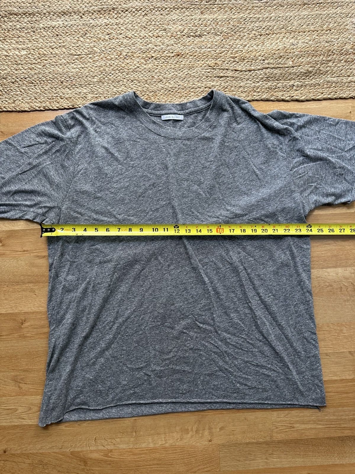 John Elliott John Elliott grey anti expo tee Size US XXL / EU 58 / 5 - 3 Thumbnail