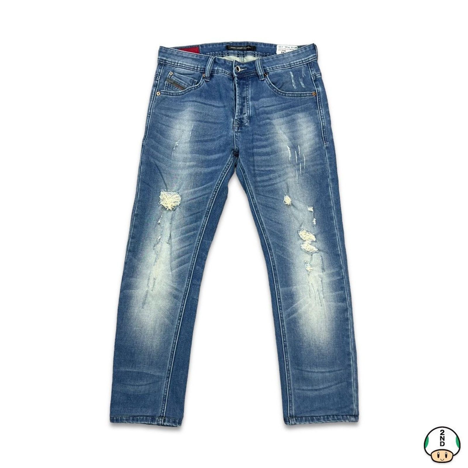 Diesel × Vintage Diesel Luxury Release 2017 Jeans 32x26 Blue Slim Denim Pants Size US 32 / EU 48 - 1 Thumbnail