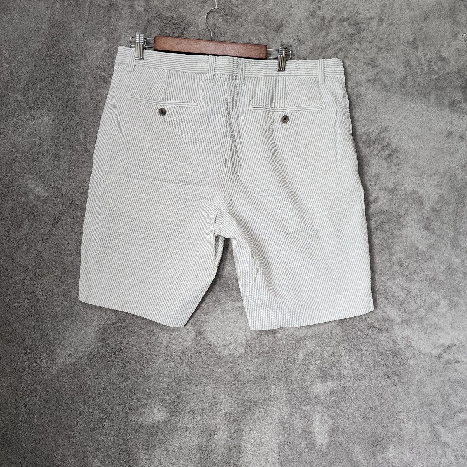 Banana Republic Banana Republic Aiden Shorts Men's 35 Striped Size US 35 - 2 Thumbnail